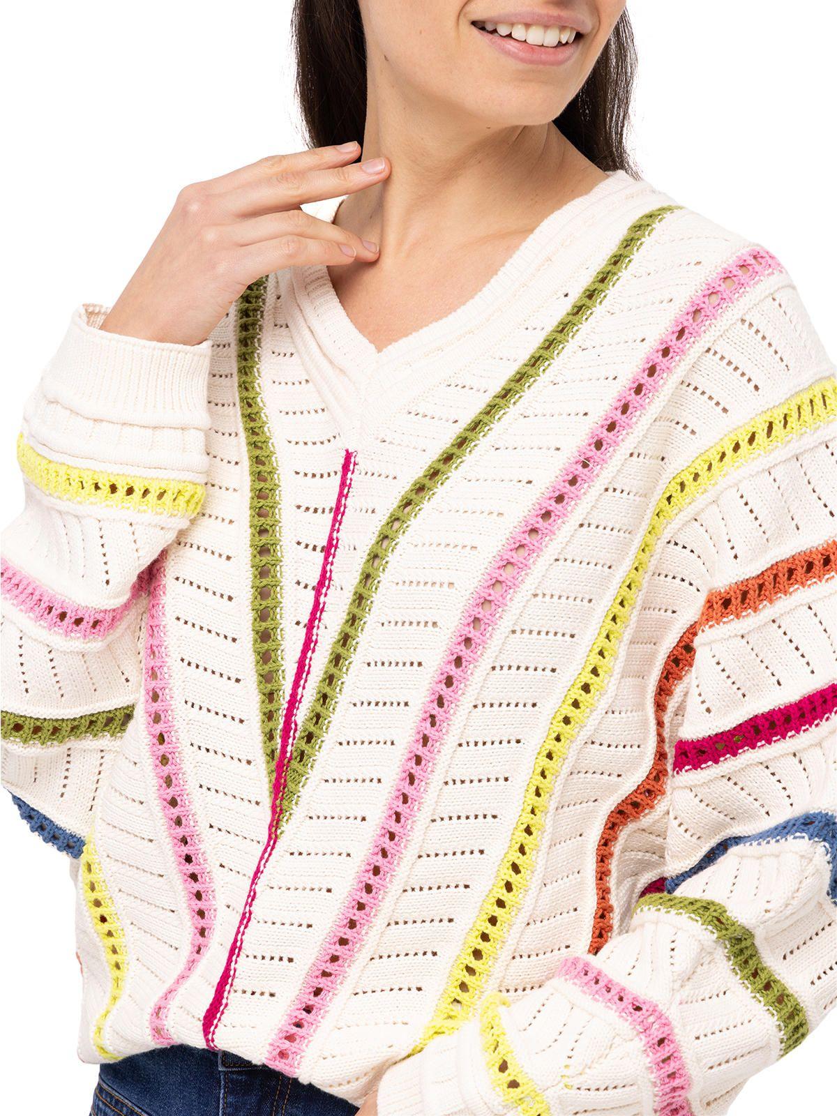 Sweater Algodón Orgánico Capri Verde Mujer-5