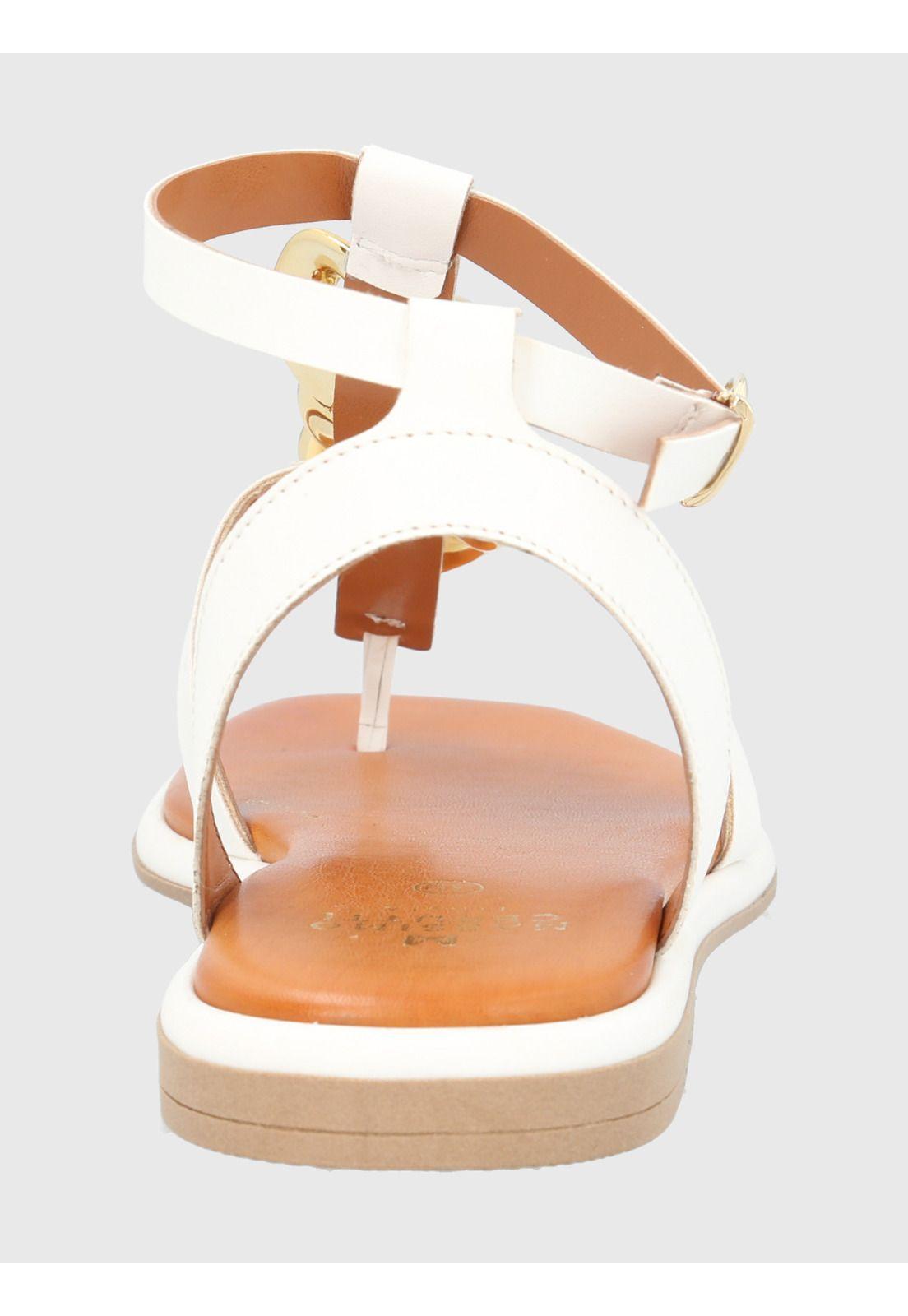 Sandalia Blanco Mujer Felicina -5