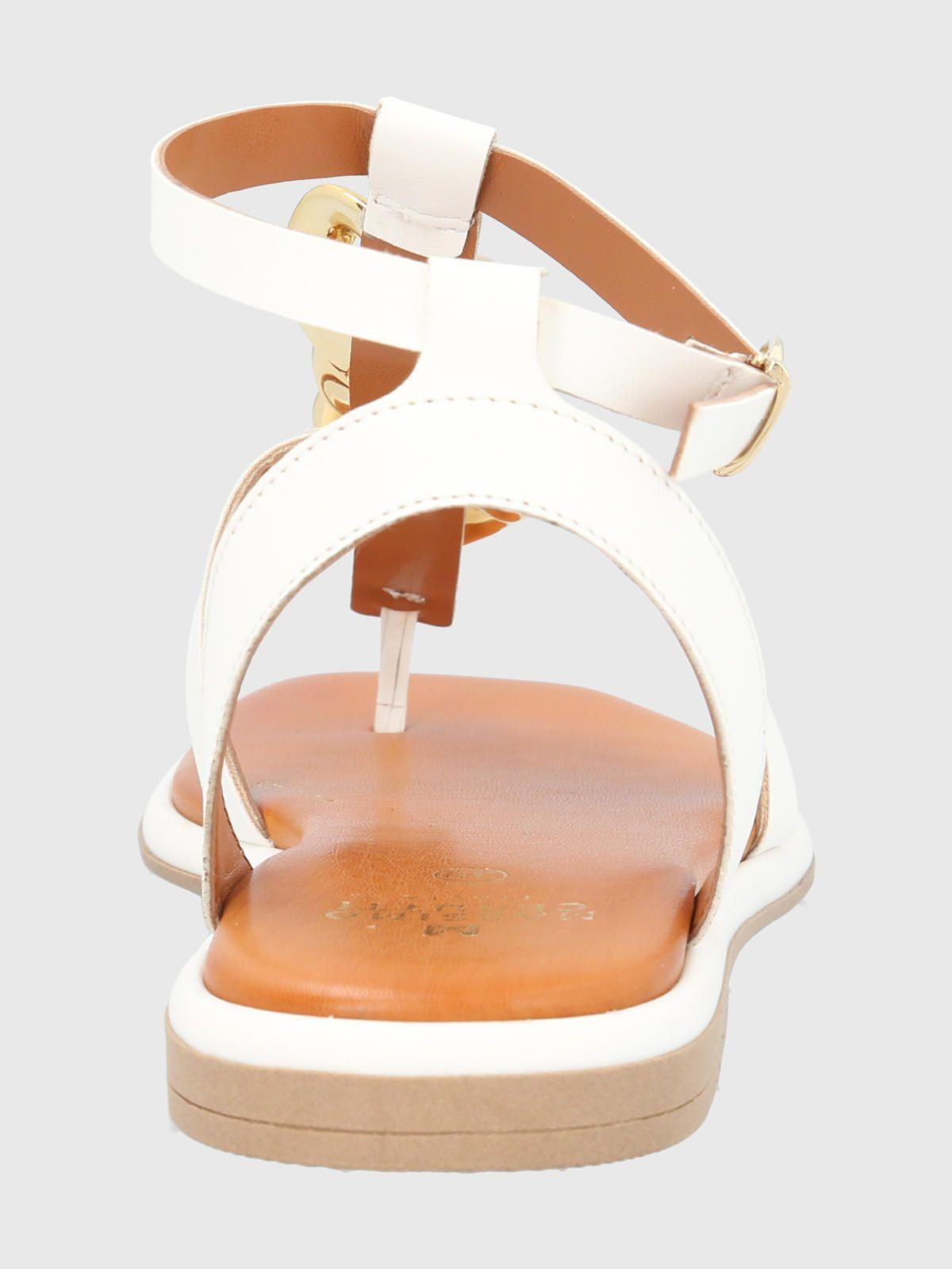 Sandalia Blanco Mujer Felicina -5