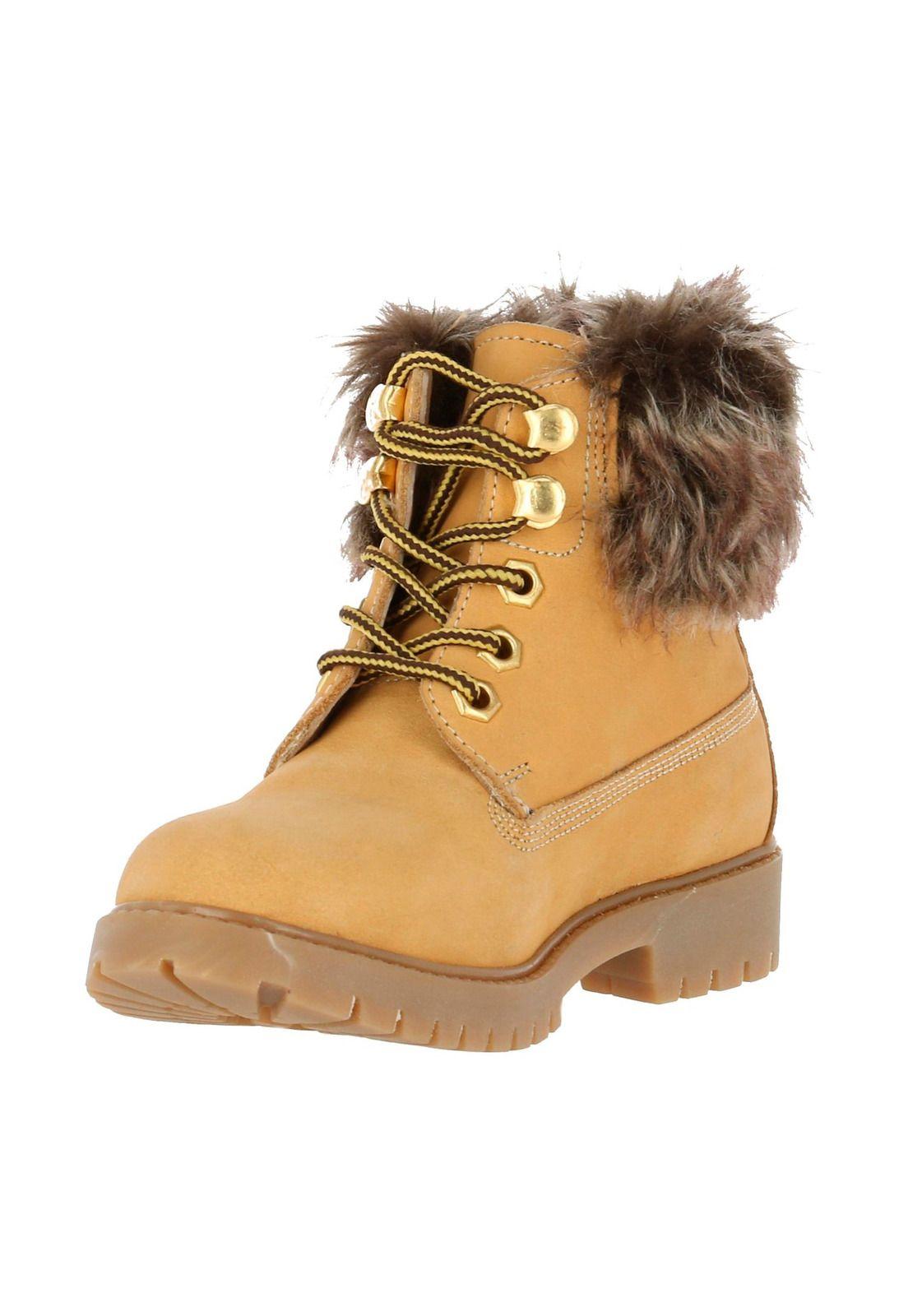 Botin Cuero Agape 2 Amarillo-1