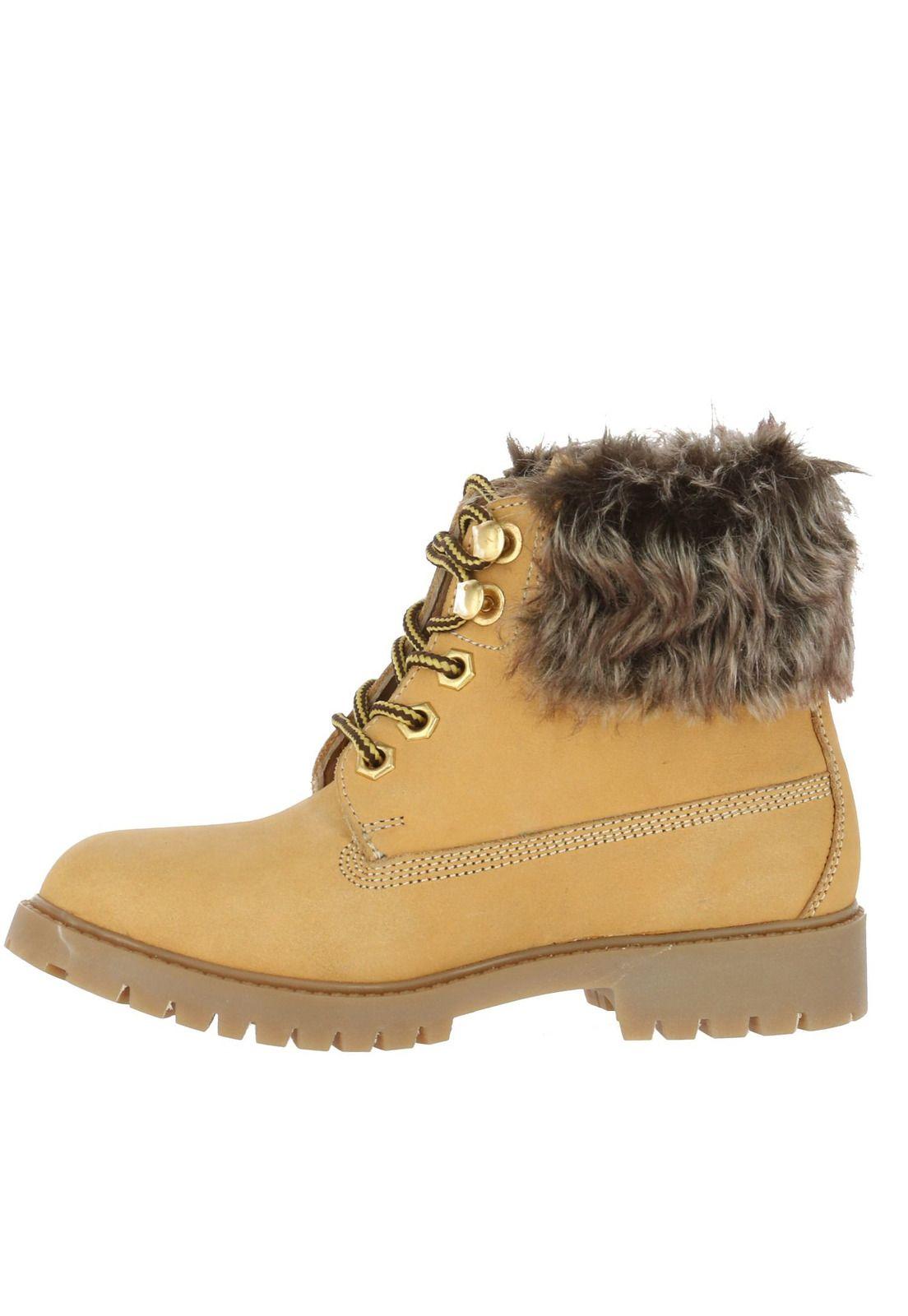 Botin Cuero Agape 2 Amarillo-2