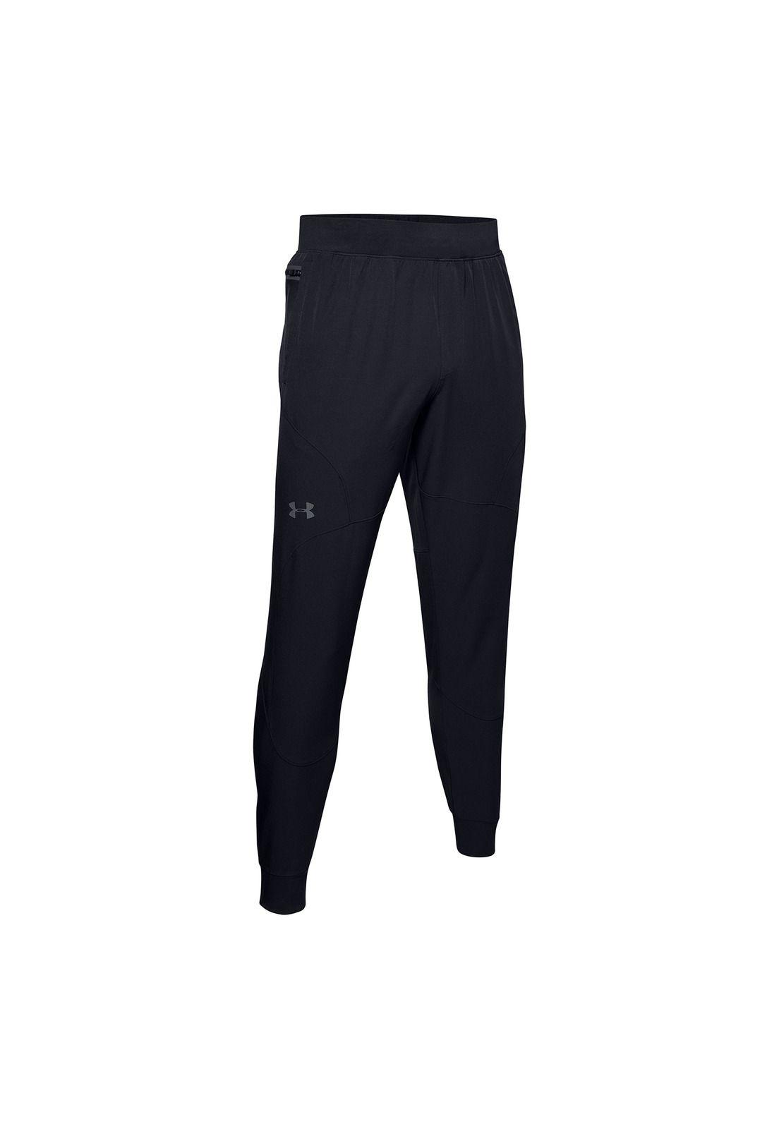 Pantalon Buzo Flex Woven Gris Hombre-0