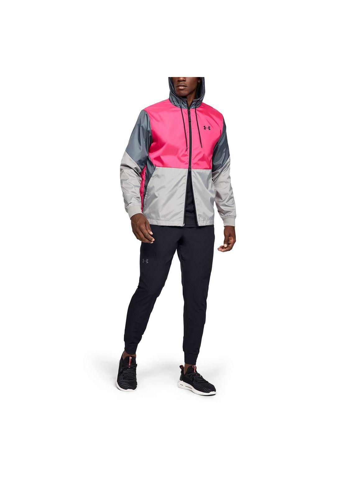 Pantalon Buzo Flex Woven Gris Hombre-5