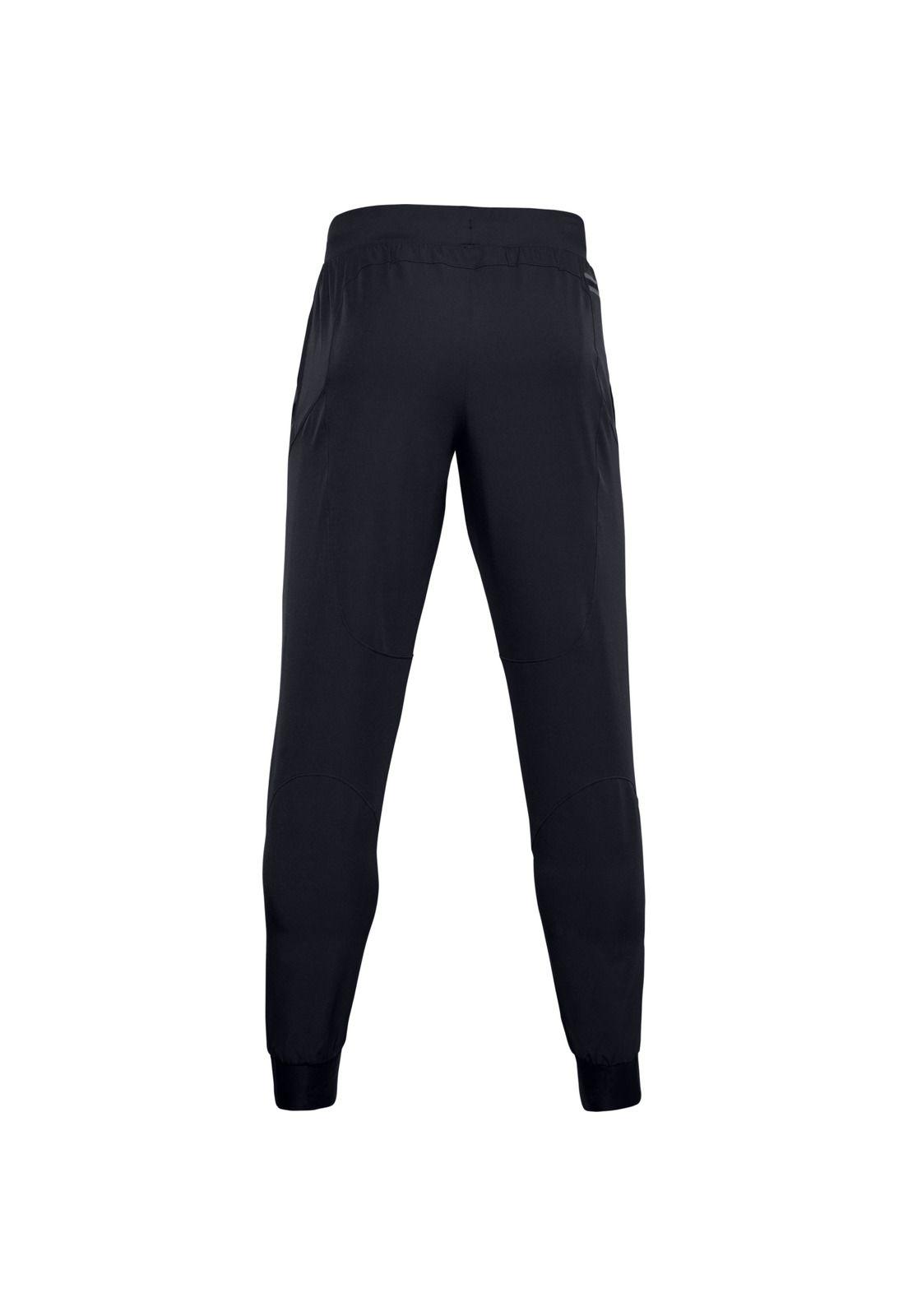 Pantalon Buzo Flex Woven Gris Hombre-7