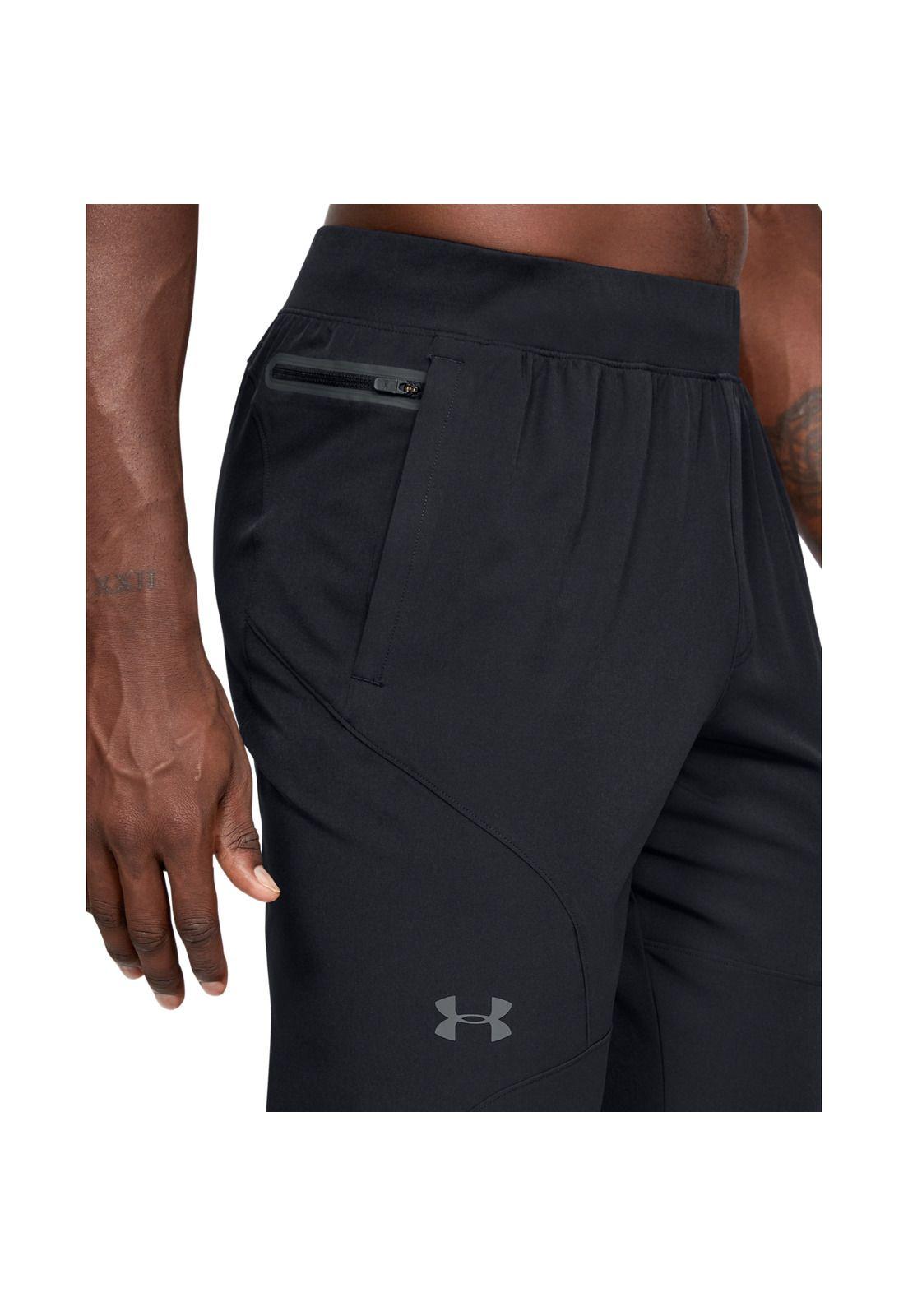 Pantalon Buzo Flex Woven Gris Hombre-8