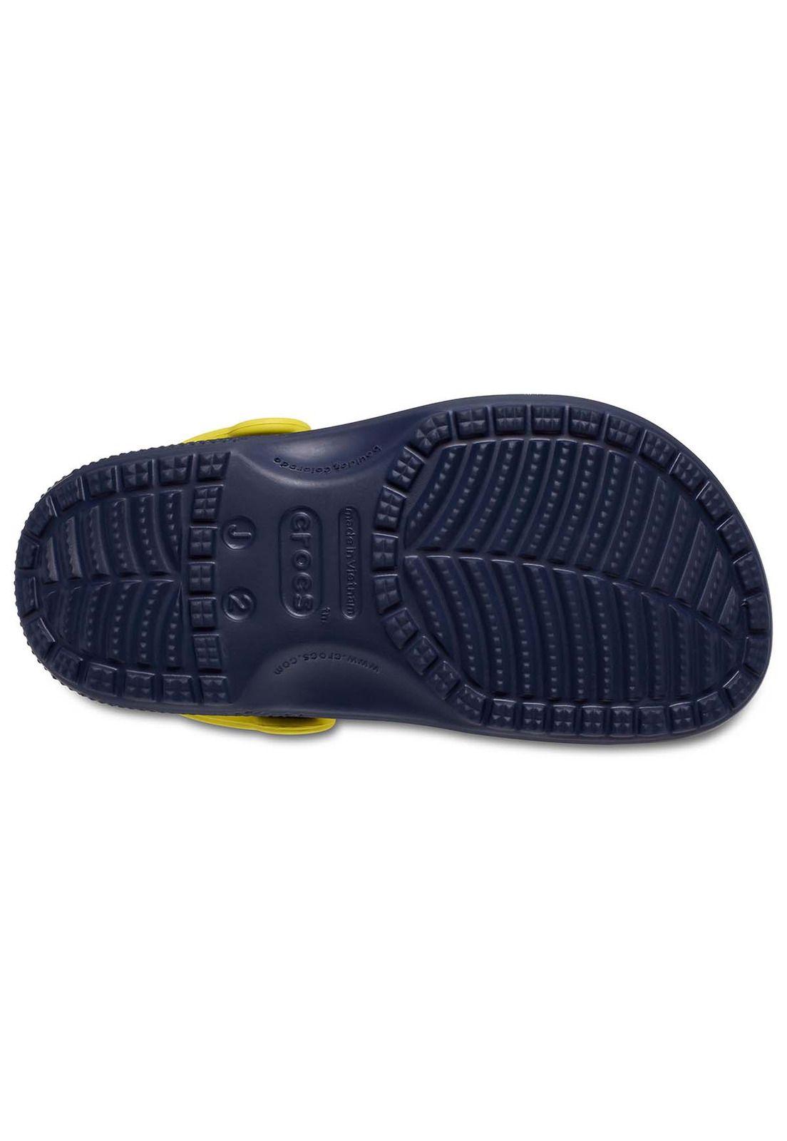 Zueco Crocs Niño Classic Retro Blanco-5