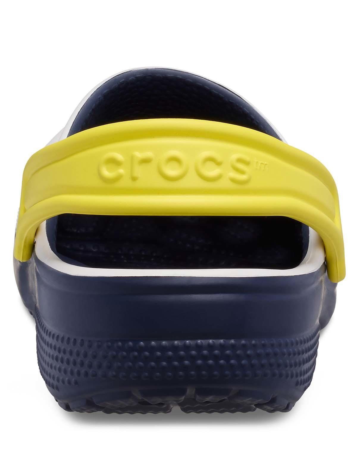 Zueco Crocs Niño Classic Retro Blanco-7