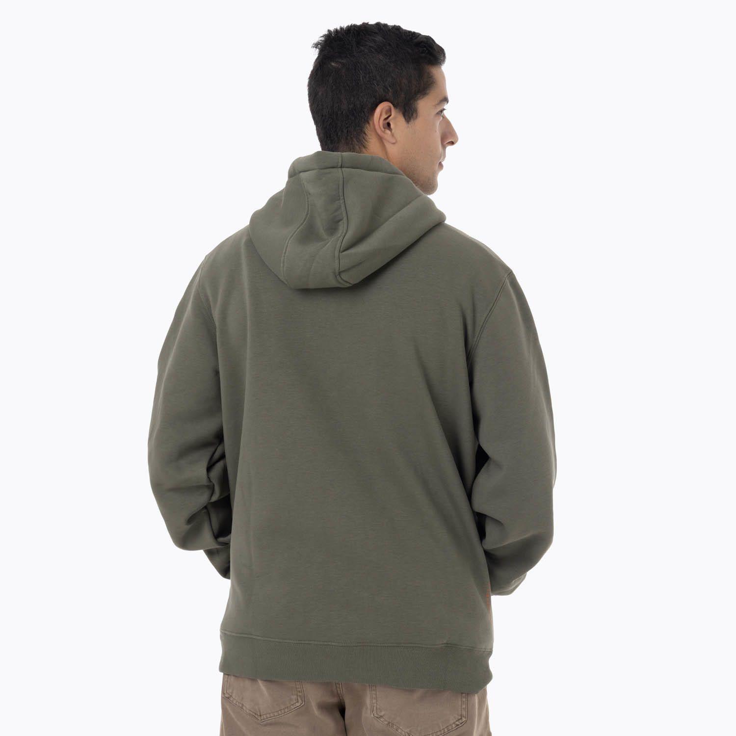 Polerón Logo Hoodie Verde Hombre-3