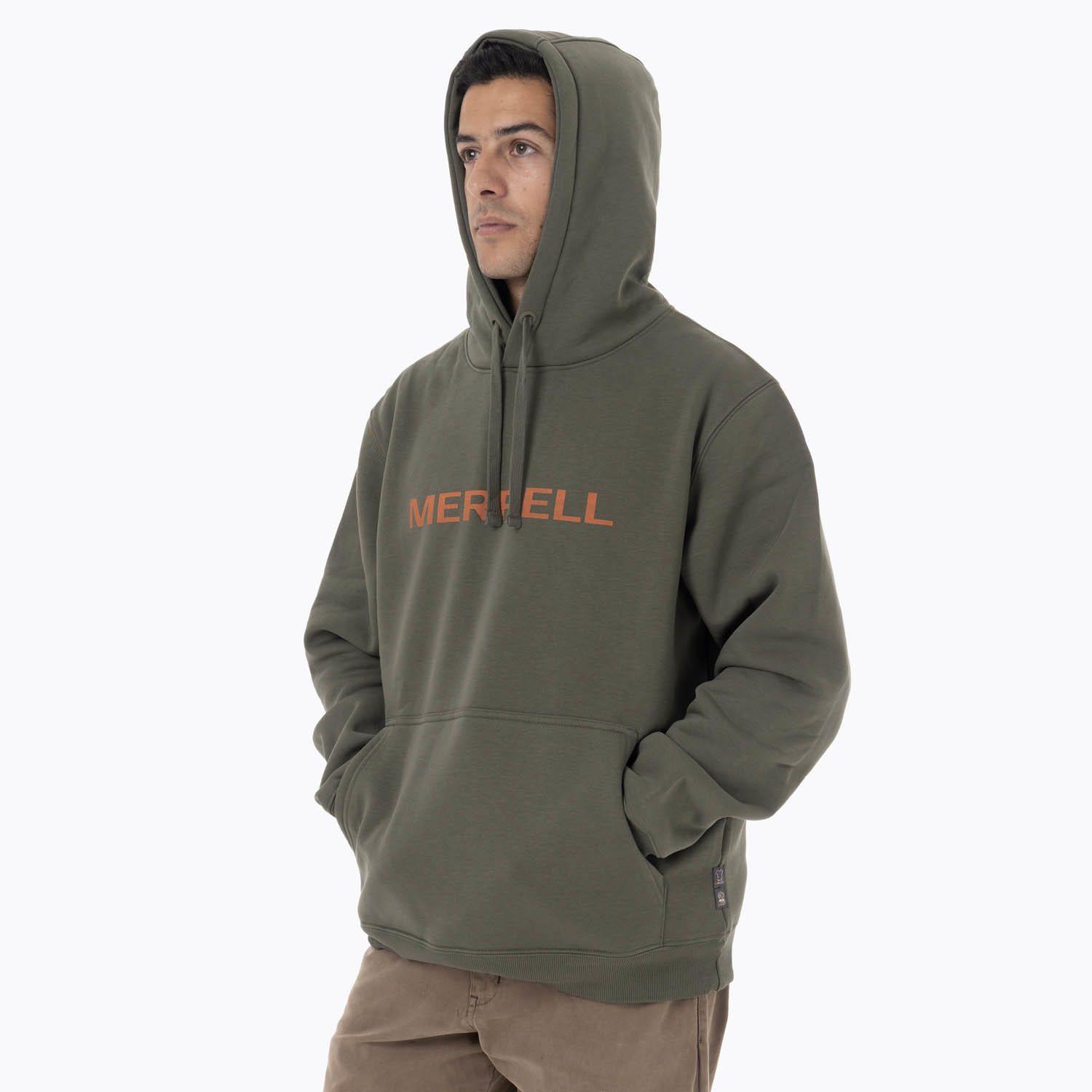 Polerón Logo Hoodie Verde Hombre-4