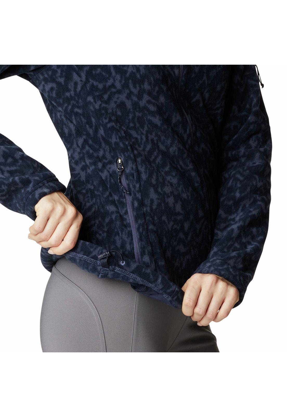 Chaqueta Mujer Fast Trek Print Jkt Azul-5