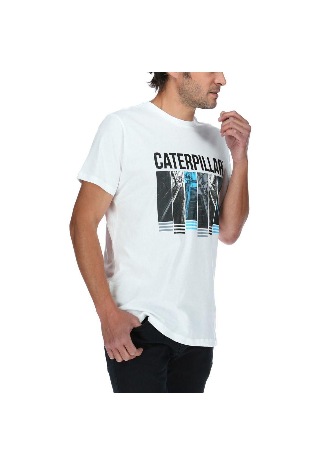 Polera Mc Hombre Vision Tee Blanco-3