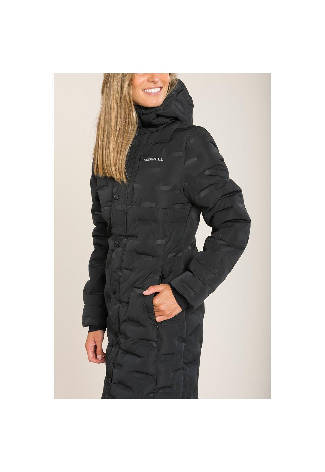 Parka Long Repreve Negro-1