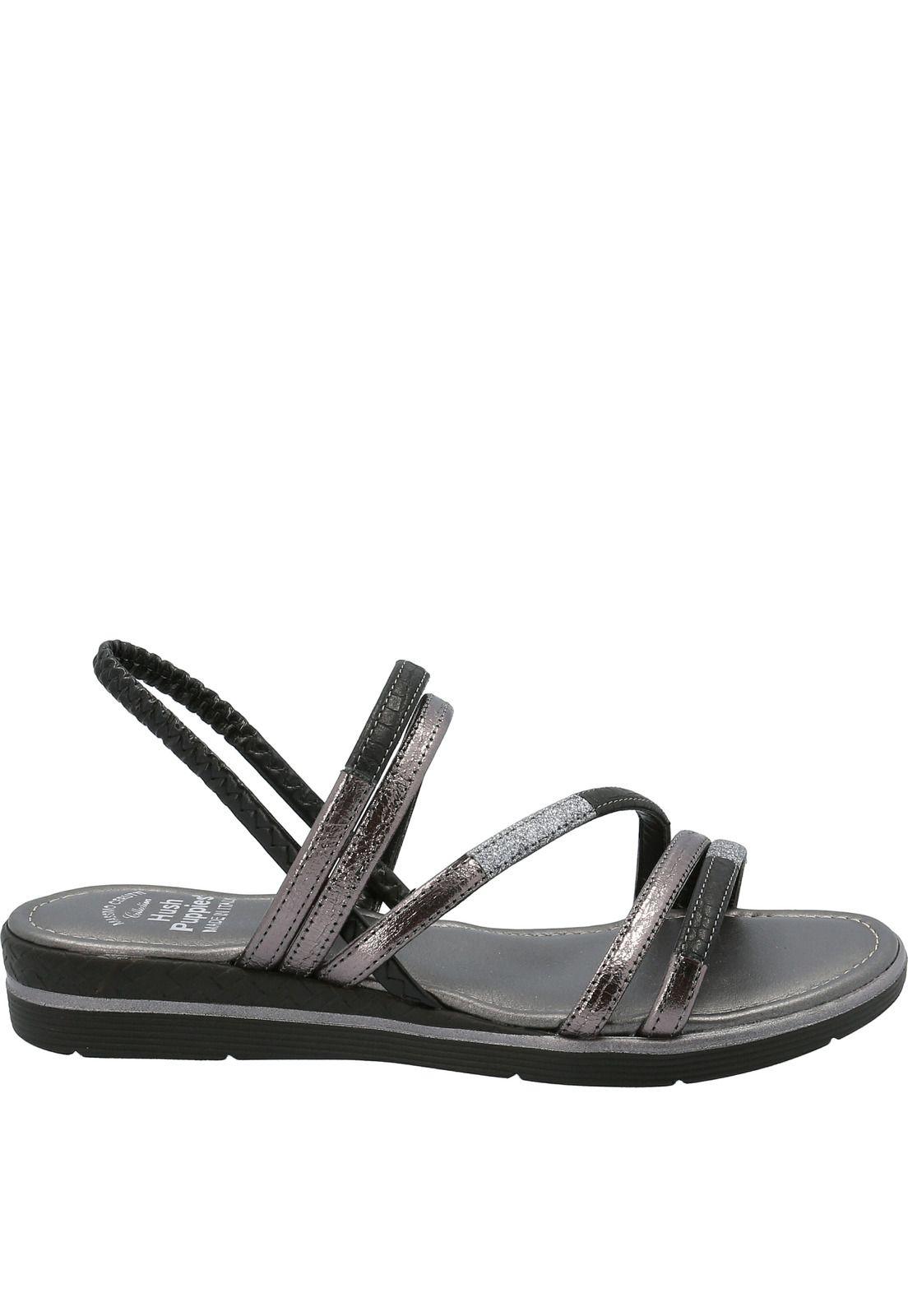 Sandalia Mujer Vesuvio Negro-1