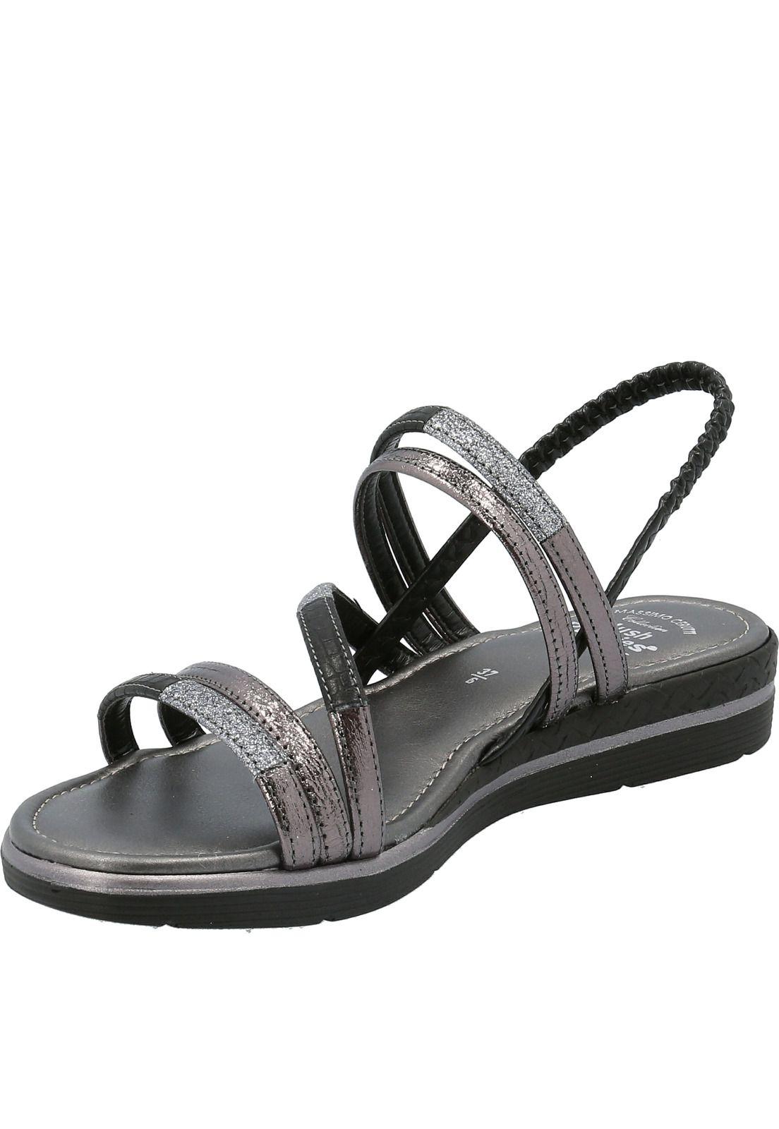 Sandalia Mujer Vesuvio Negro-3