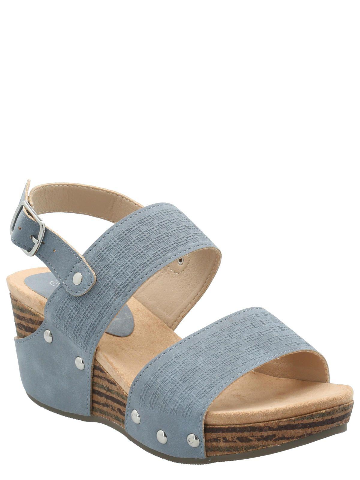 Sandalia Mujer Franco Denim -0
