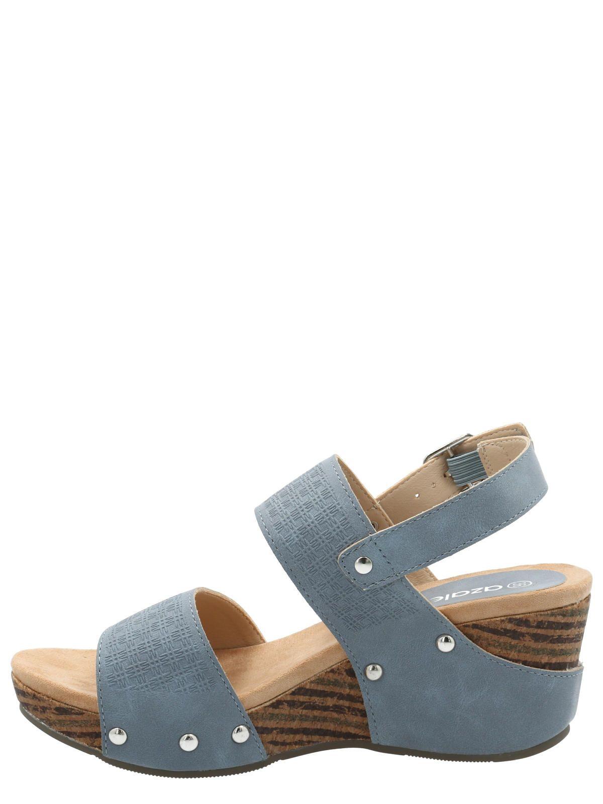 Sandalia Mujer Franco Denim -5