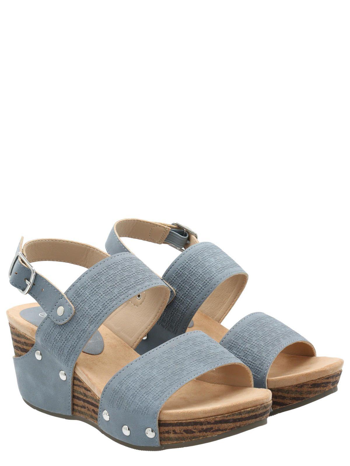 Sandalia Mujer Franco Denim -7