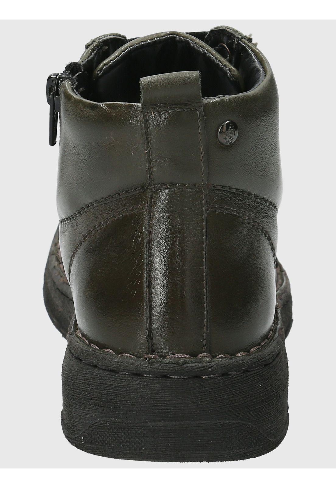 Botin Cuero Mujer Winnet Verde-6