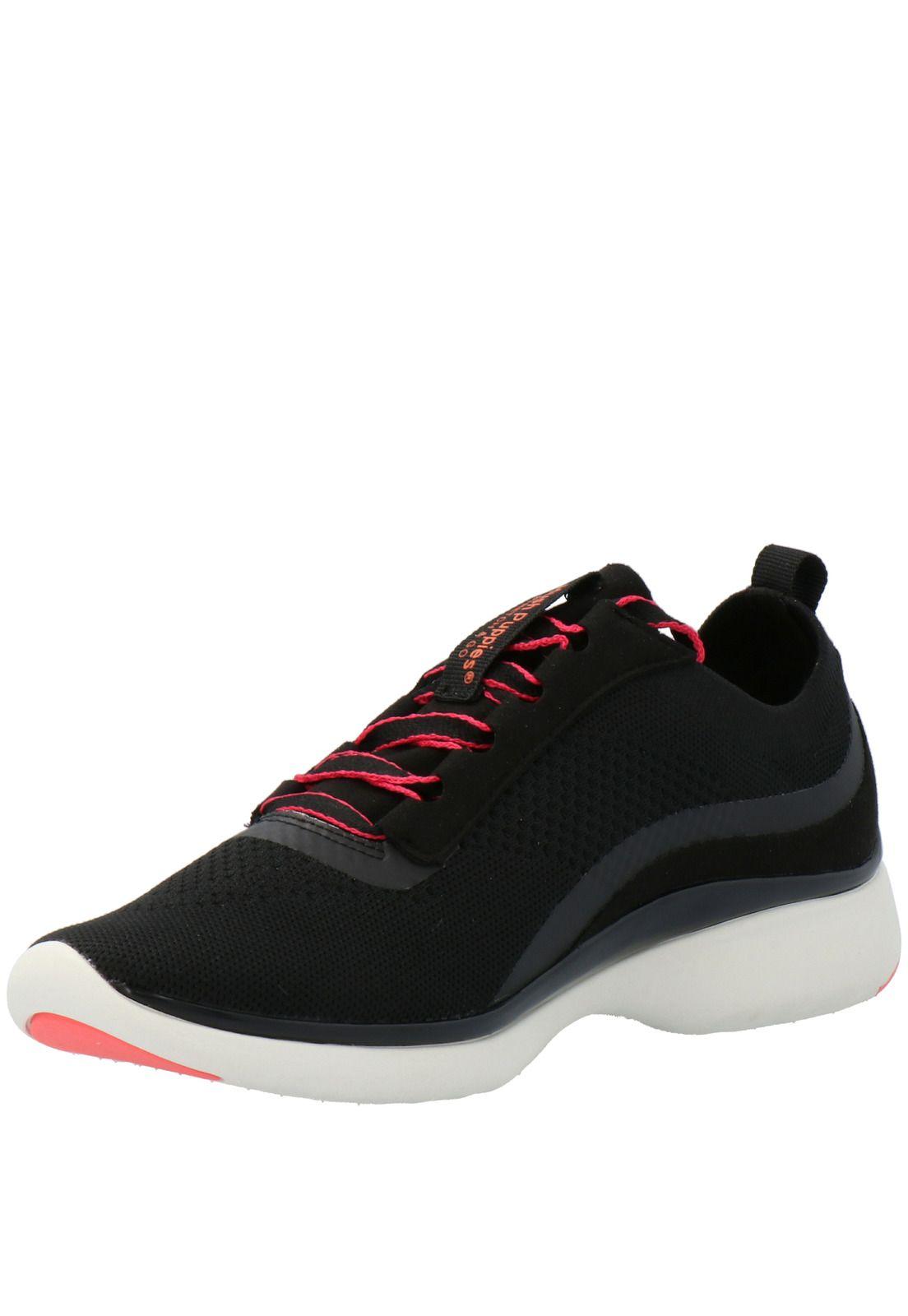 Zapatilla Cuero Mujer Adventure Negro-3