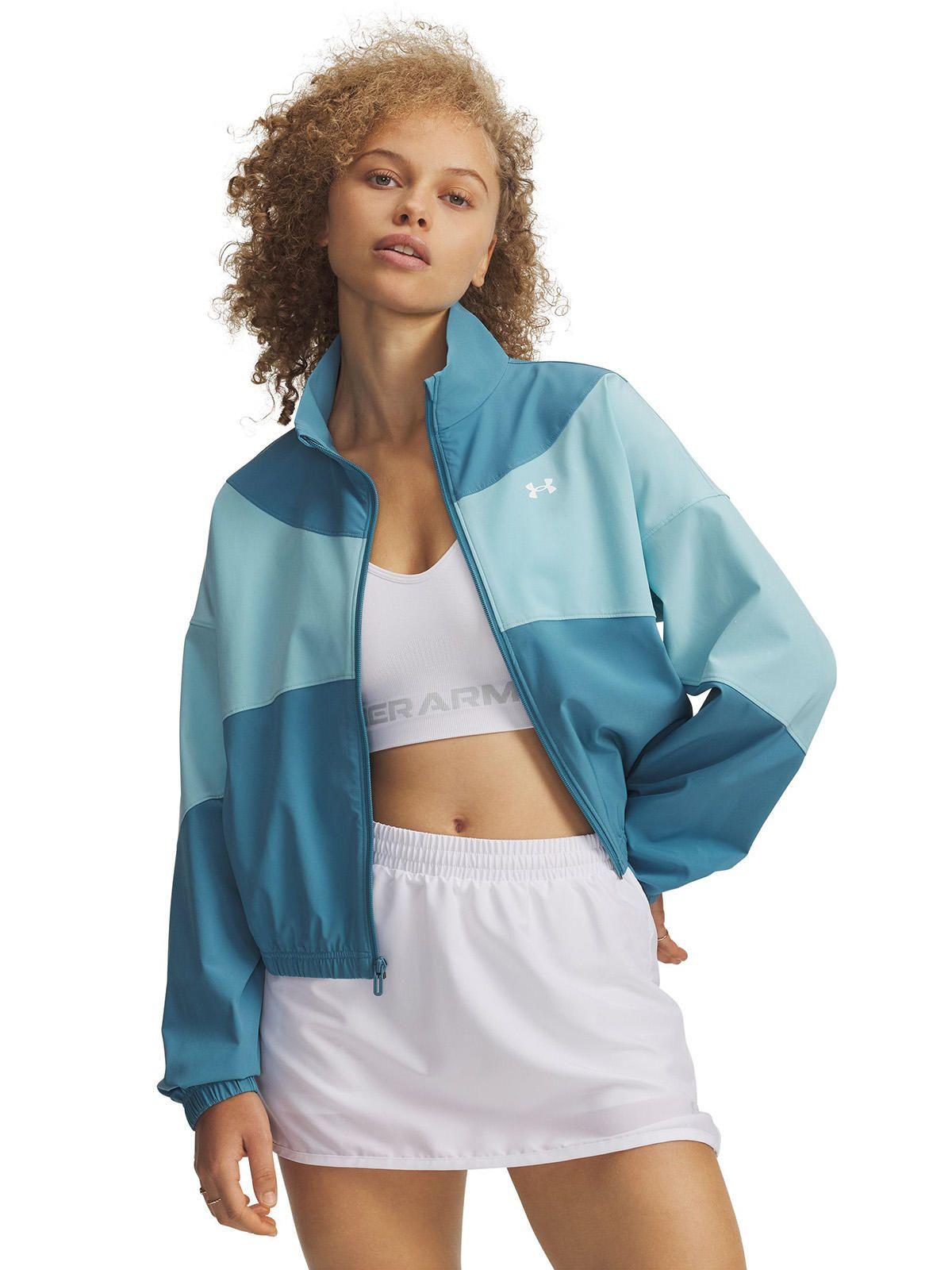 Chaqueta Mujer Rival Woven Azul-0