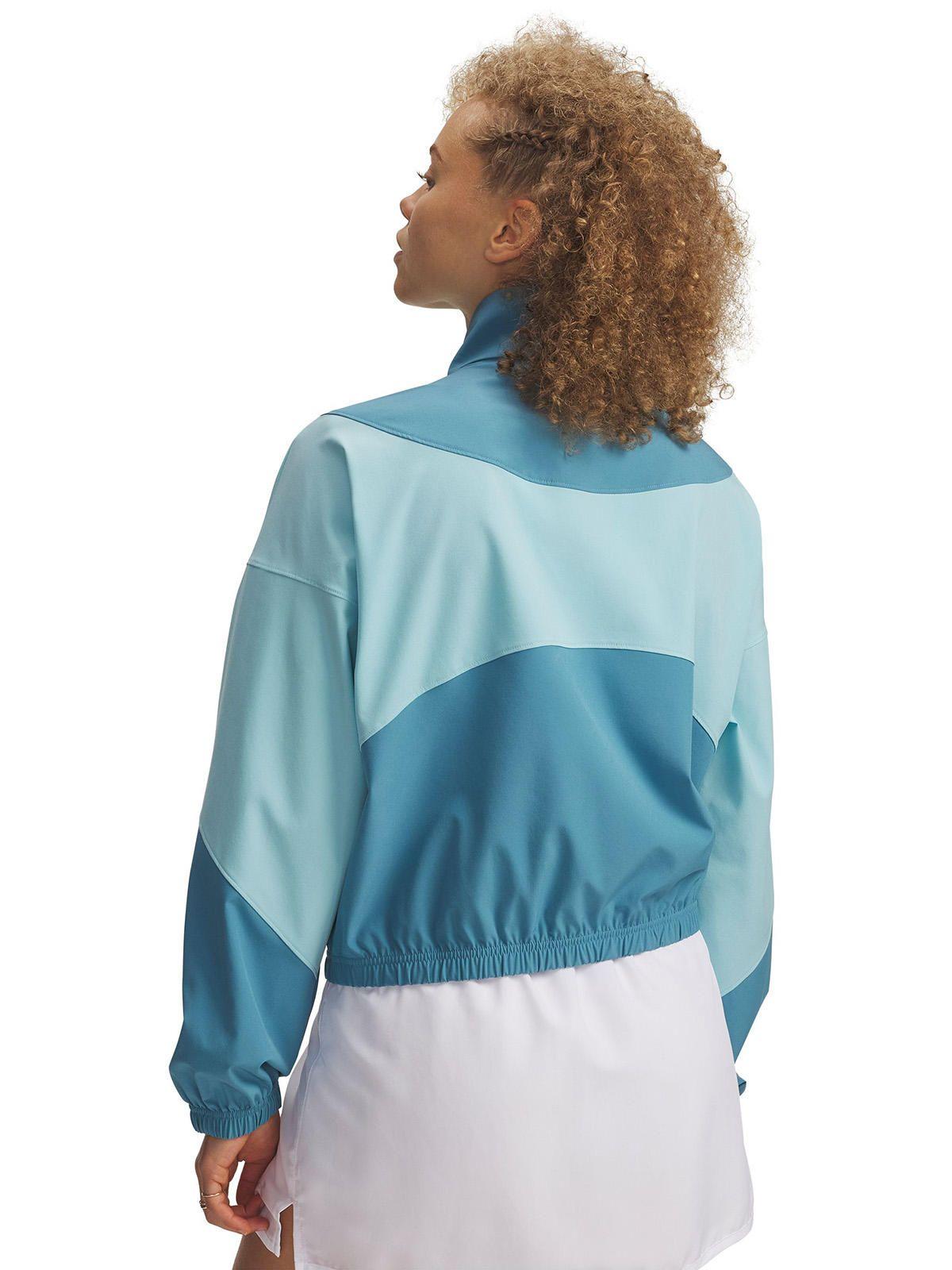 Chaqueta Mujer Rival Woven Azul-1