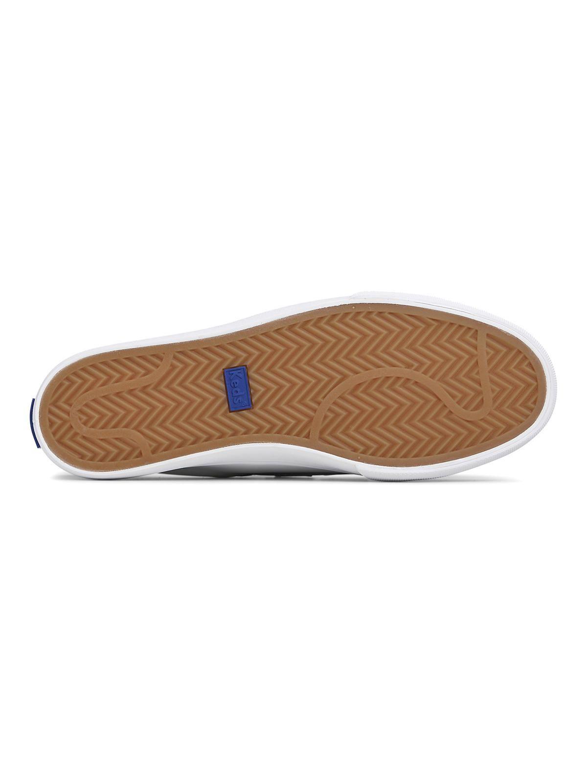Zapatilla Cuero Mujer Jump Kick V Blanca Velcro-7