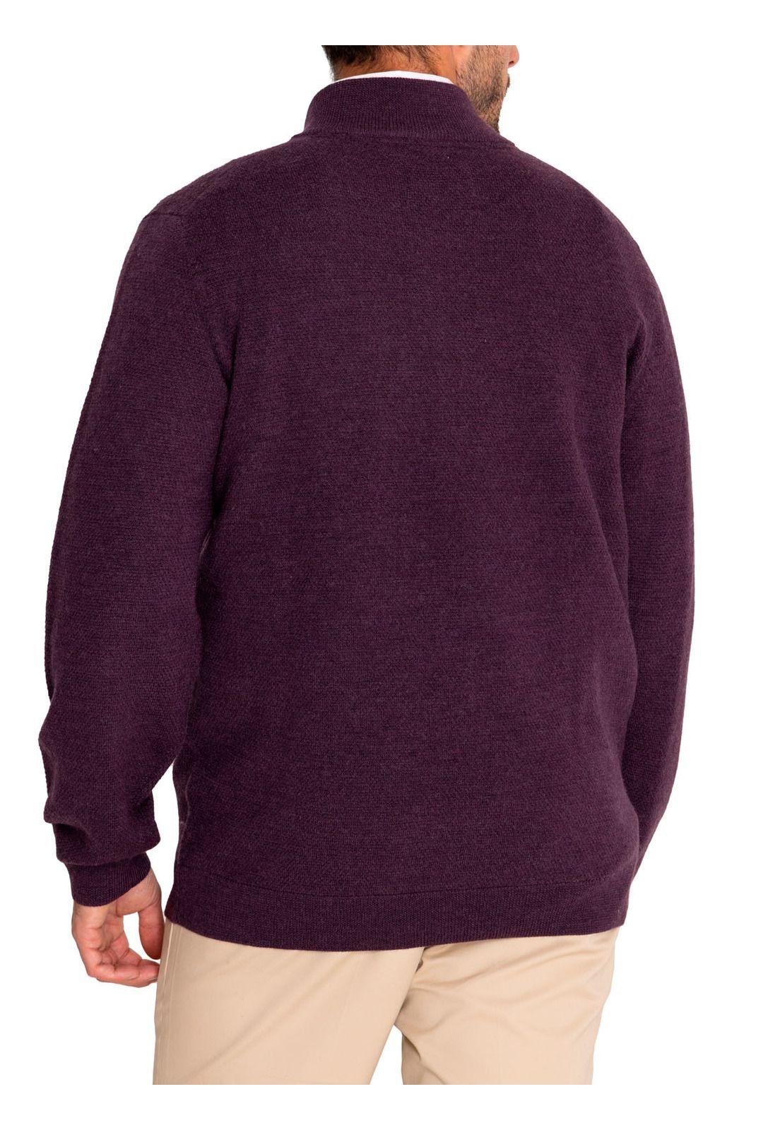 Sweater Lana Merino Hombre Massa Rojo-6