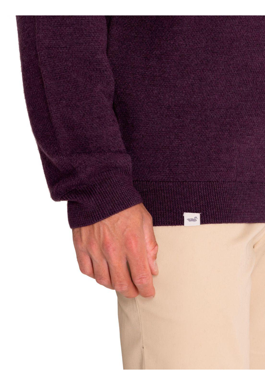 Sweater Lana Merino Hombre Massa Rojo-8