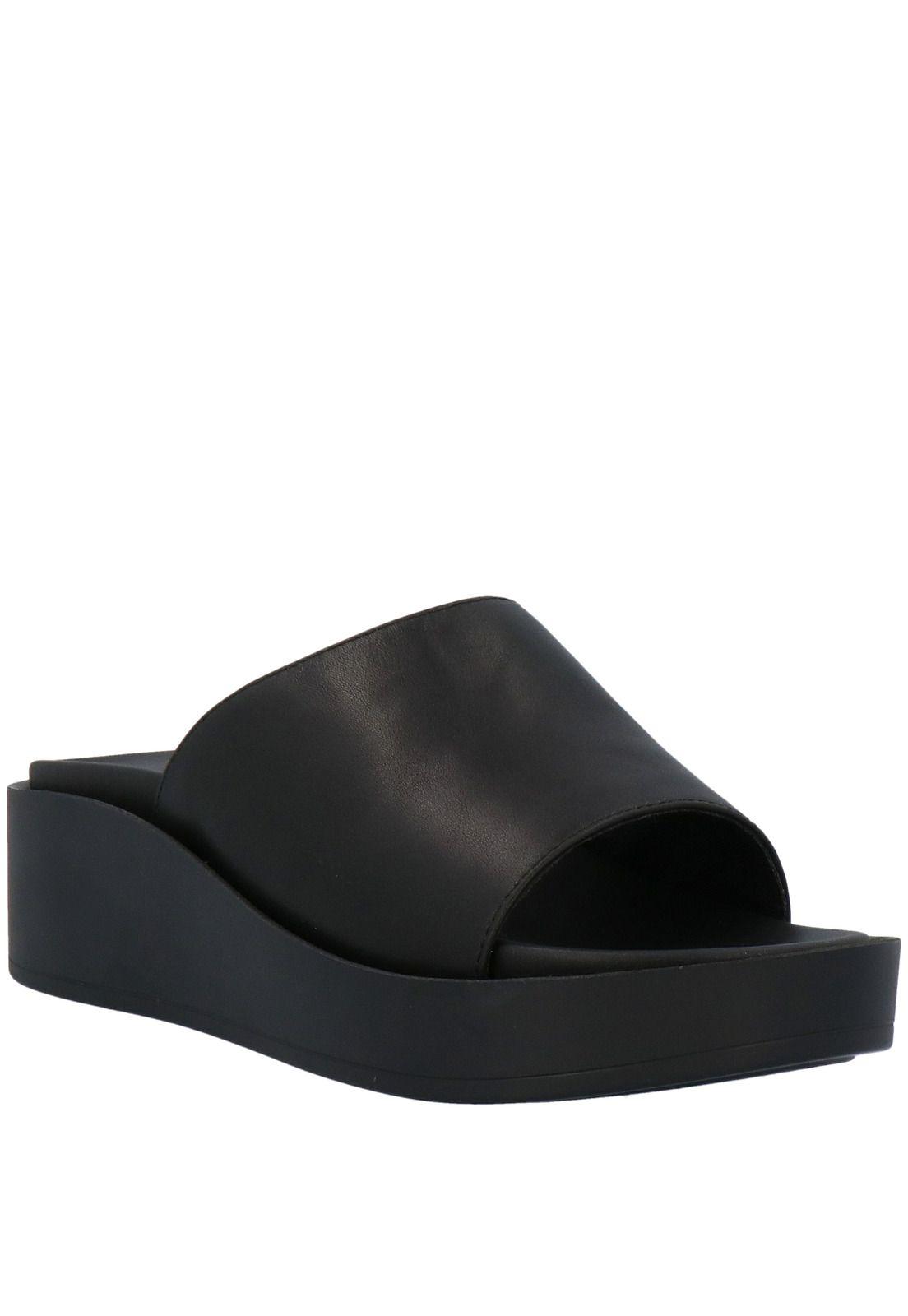 Sandalia Cuero Mujer Depp Negro-0