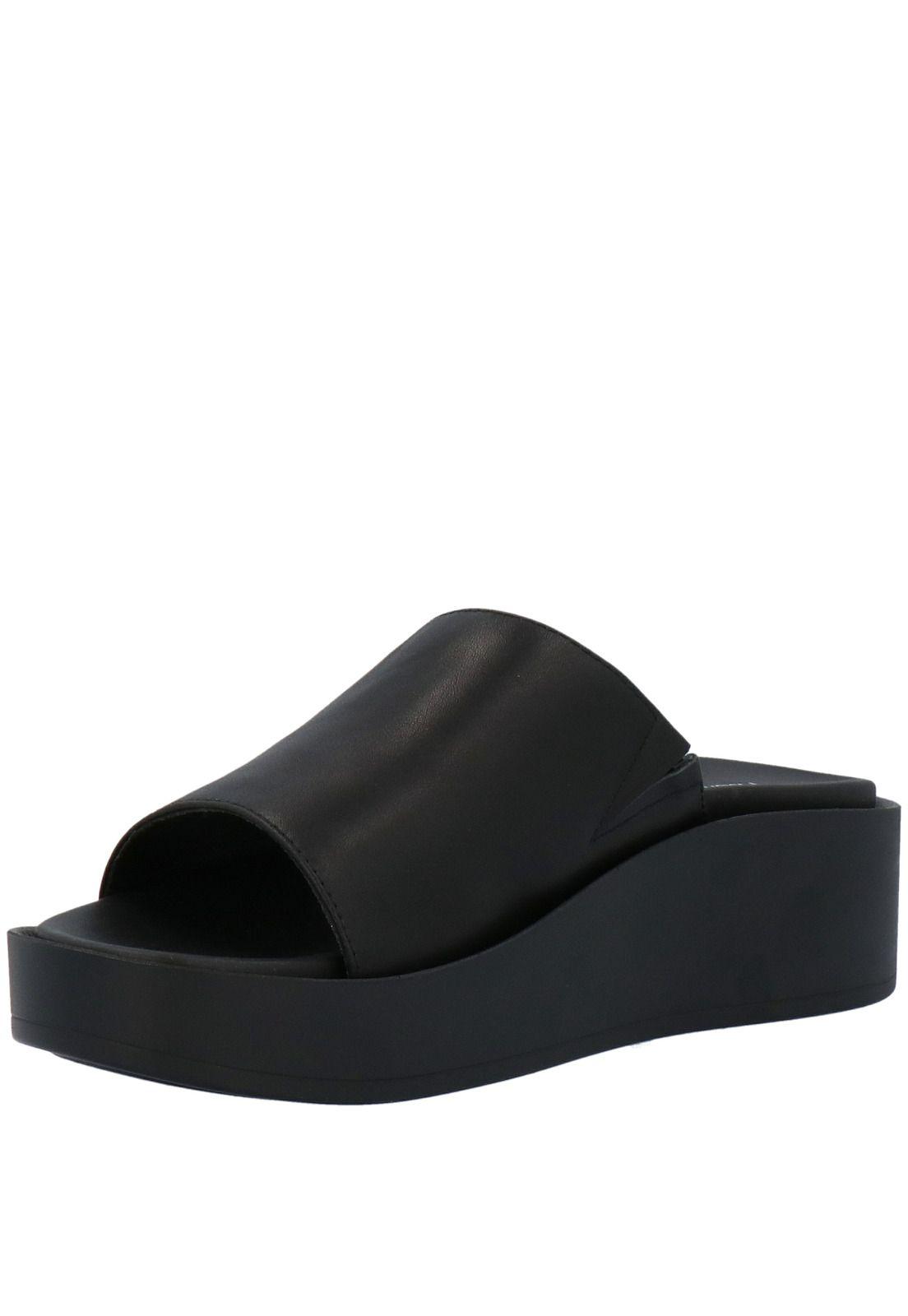 Sandalia Cuero Mujer Depp Negro-3