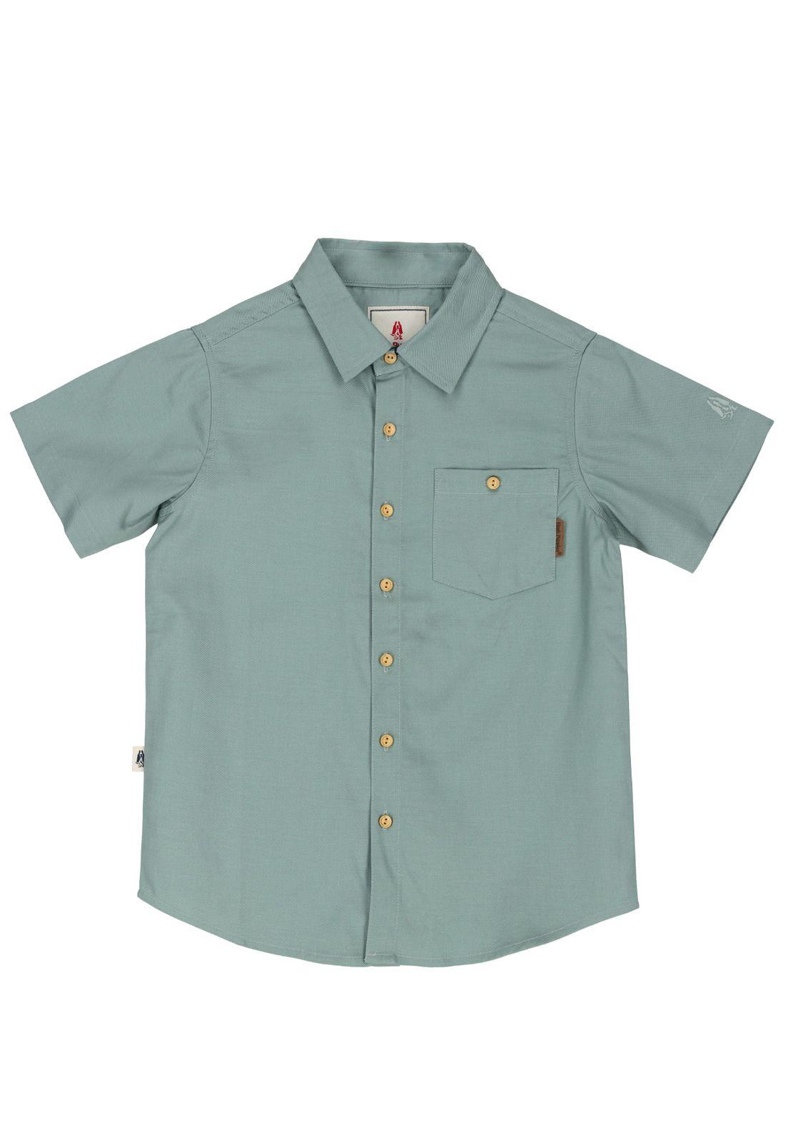 Camisa Niño Wild Verde-0