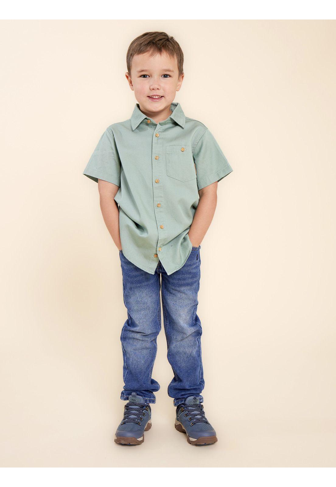 Camisa Niño Wild Verde-1