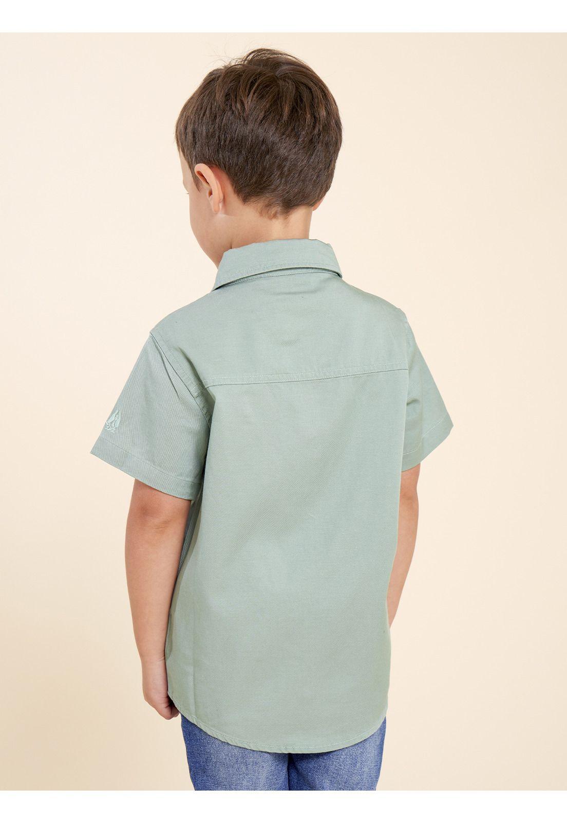 Camisa Niño Wild Verde-4