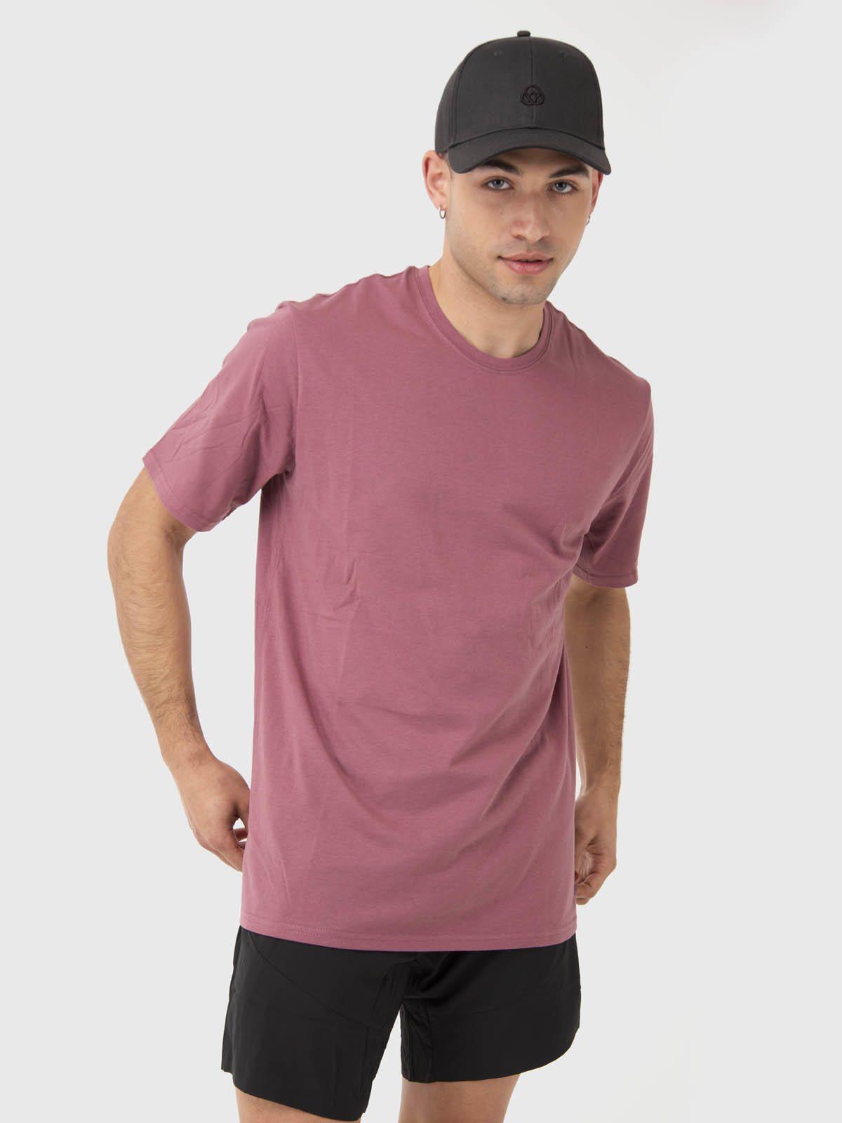 Polera Hombre Printed T-Shirt Rosado-4