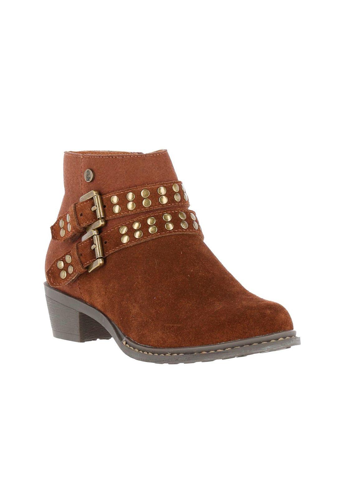 Botin Cuero Suecia Café-0