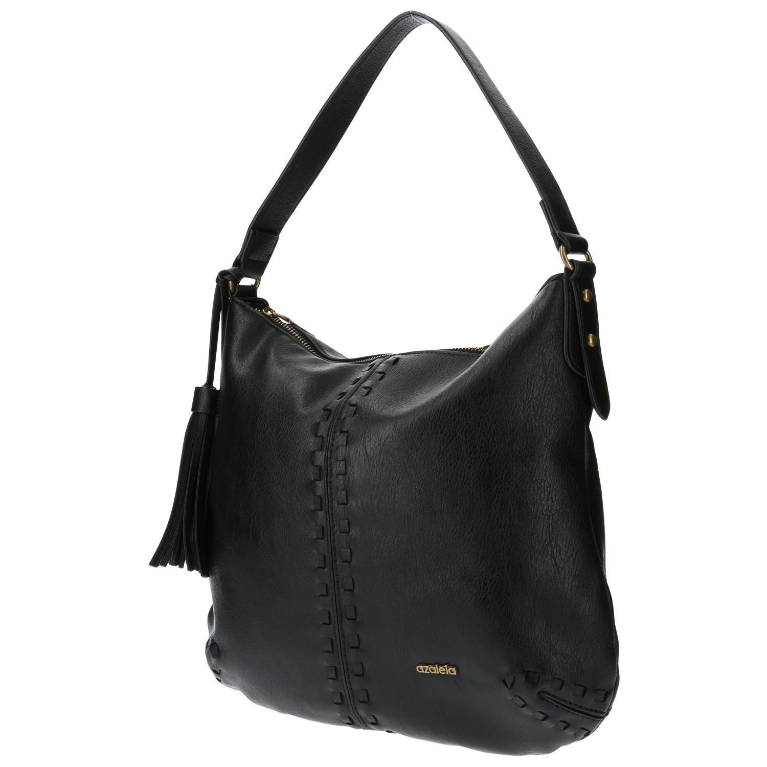 Cartera De Mano Casual Galeno Hobo Negro Mujer-1