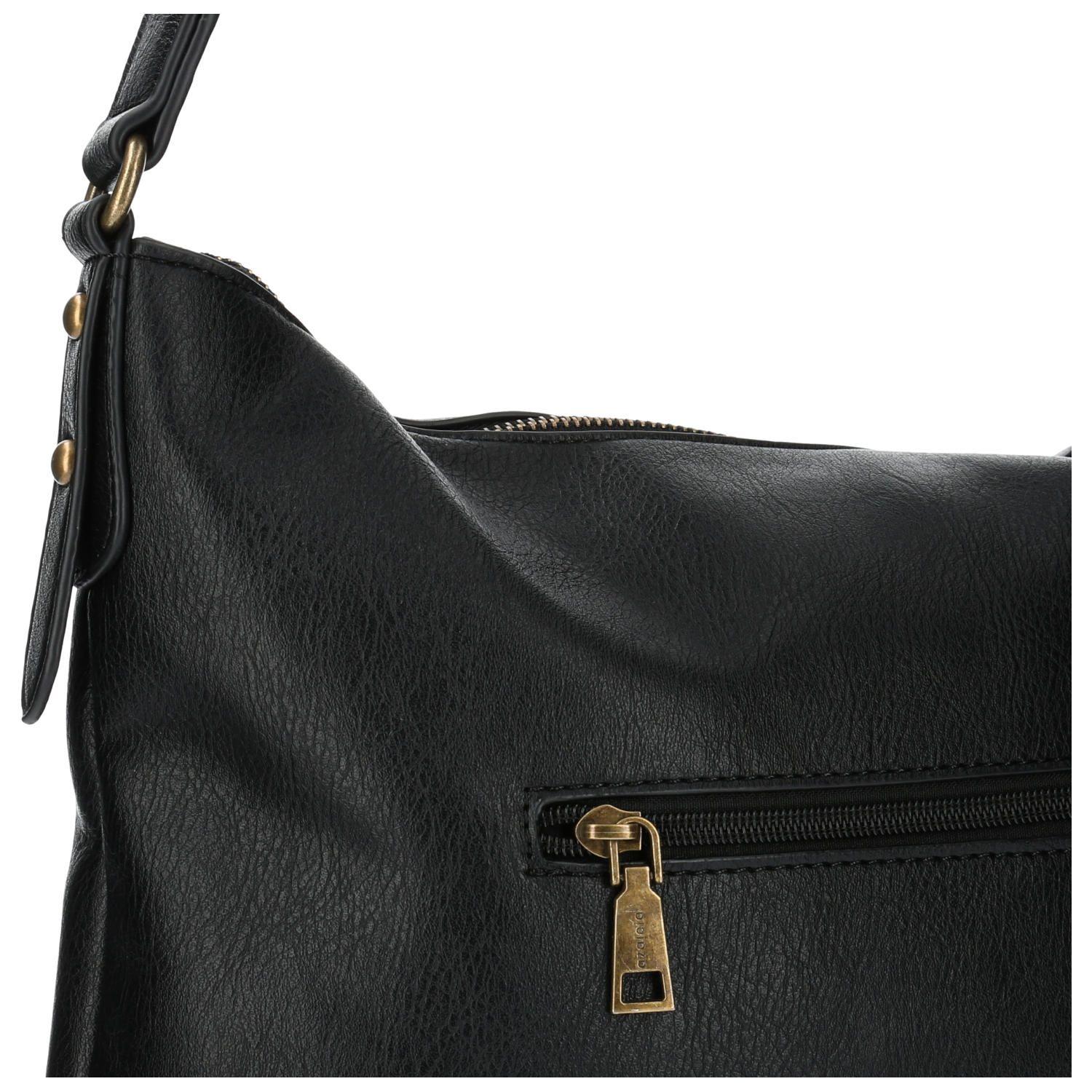 Cartera De Mano Casual Galeno Hobo Negro Mujer-3