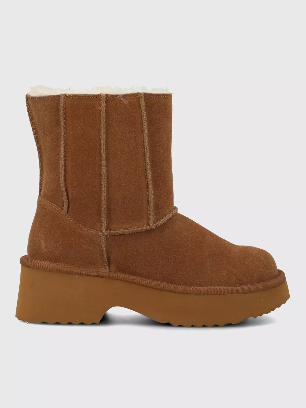 Botin Cuero Mujer Sherly Café-1