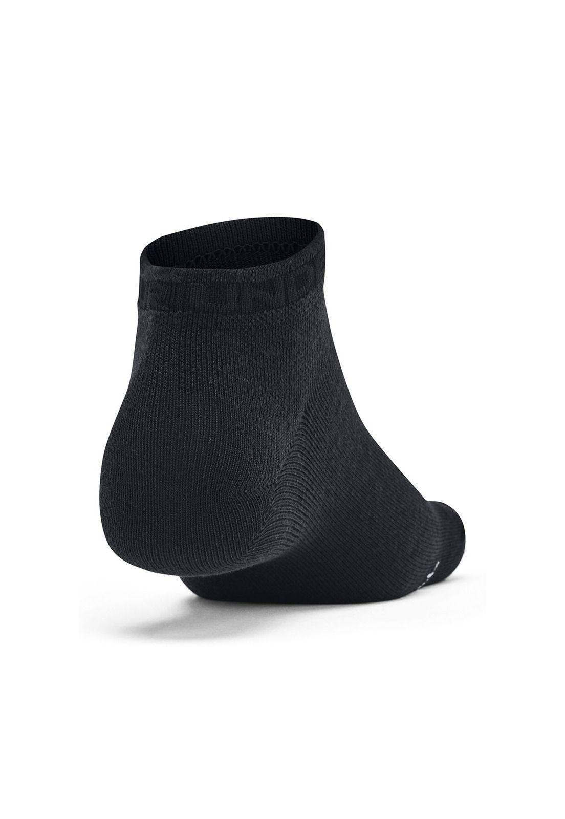 Pack 6 Calcetines Essential Negro Unisex-1