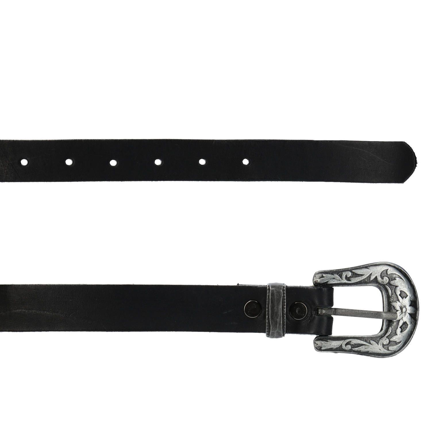 Cinturón Casual Vania Negro Mujer-2