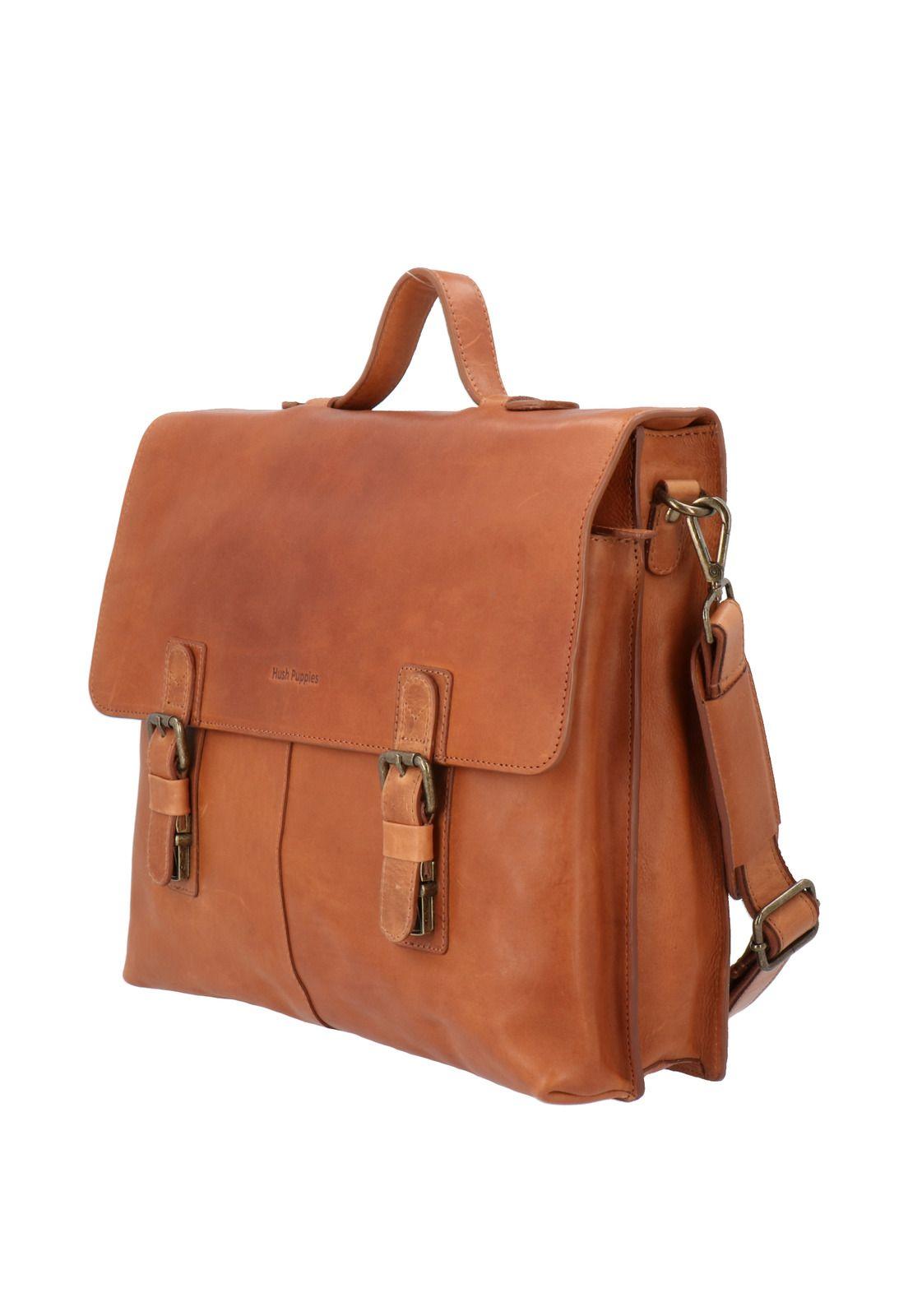 Maletín Cuero Omi Peter Ii Café-1