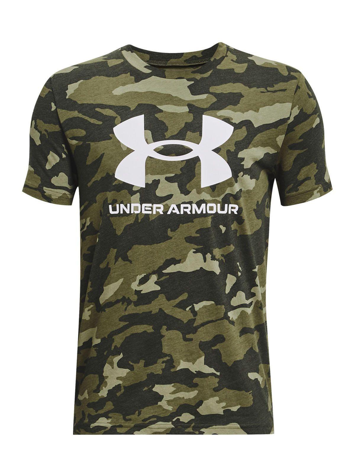 Polera manga corta Sport para niño Verde-0
