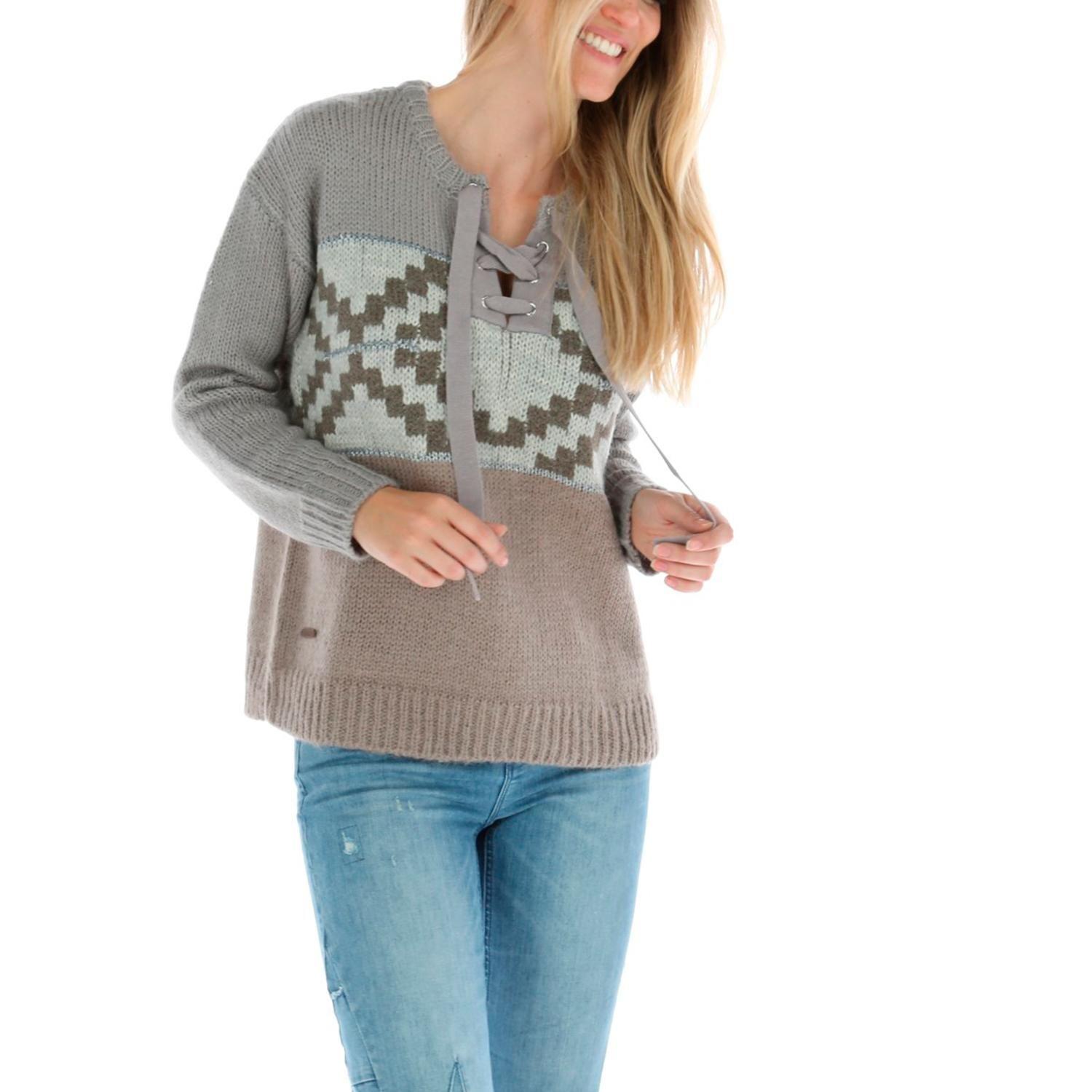 Sweater Etnic Rockford Gris-0