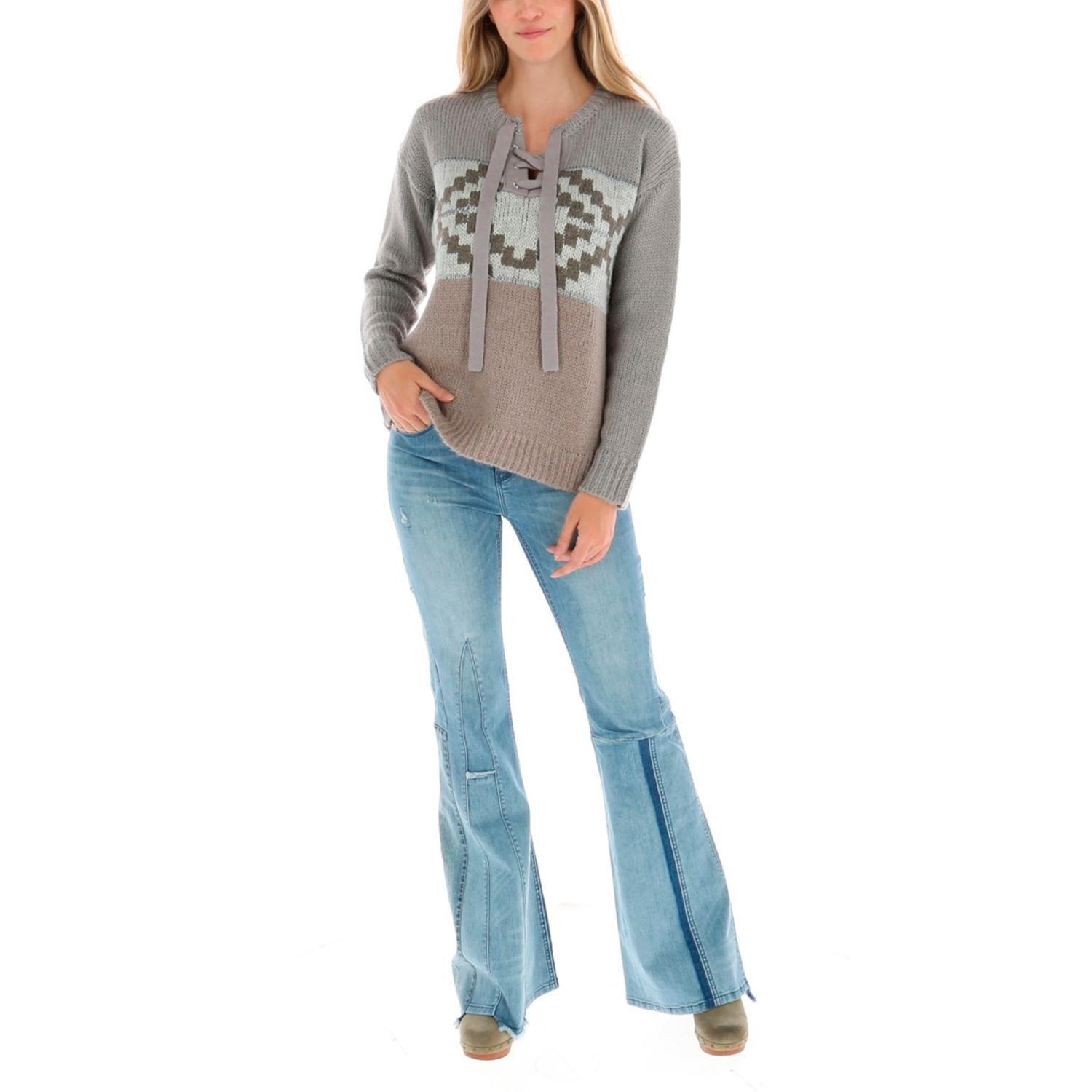 Sweater Etnic Rockford Gris-4