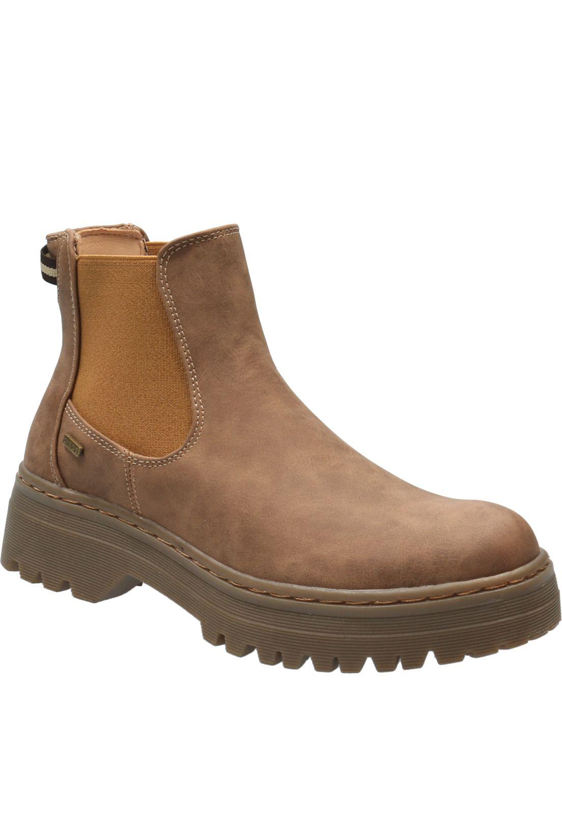 Botín Mujer Lesney Caramelo-0