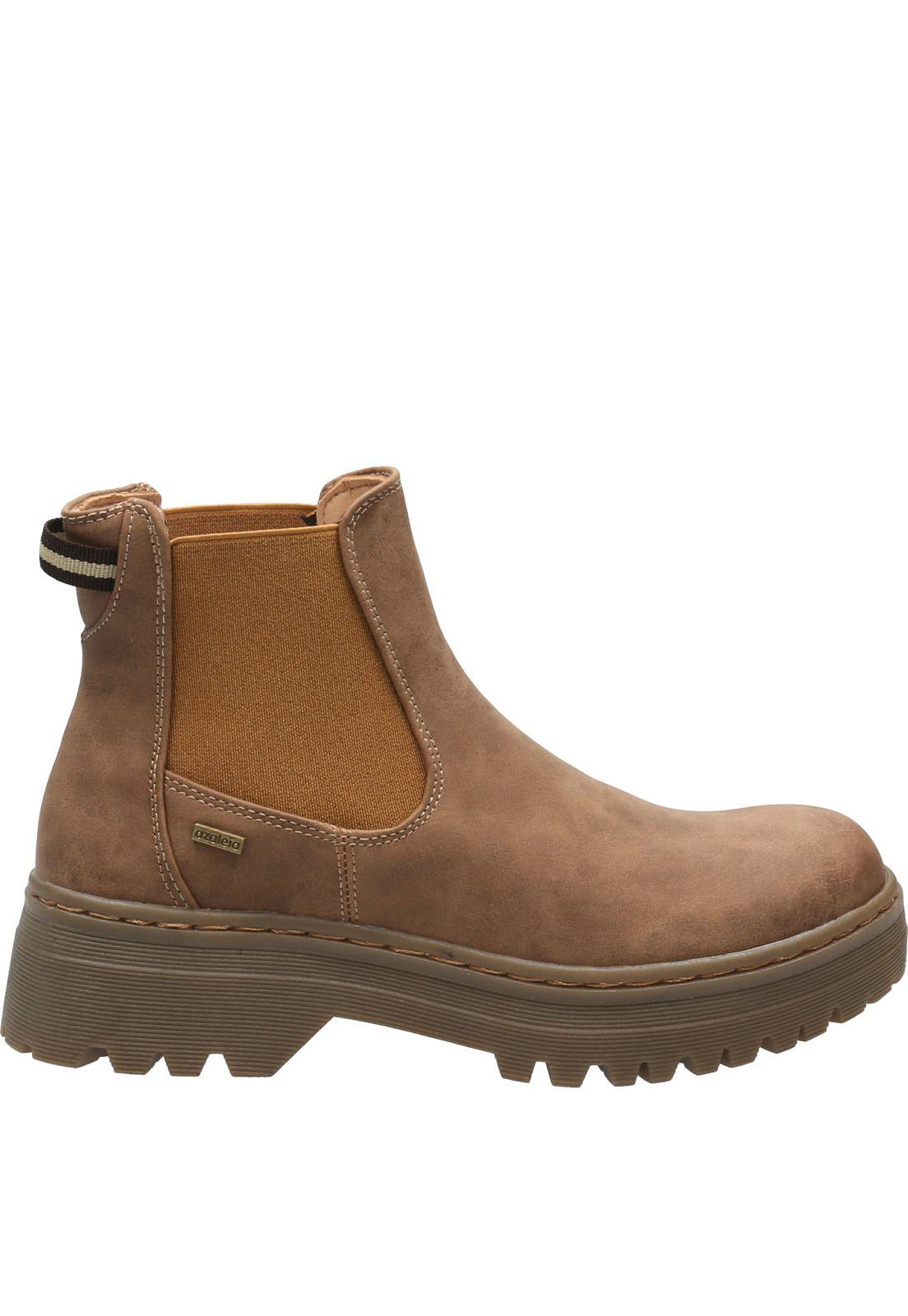 Botín Mujer Lesney Caramelo-1