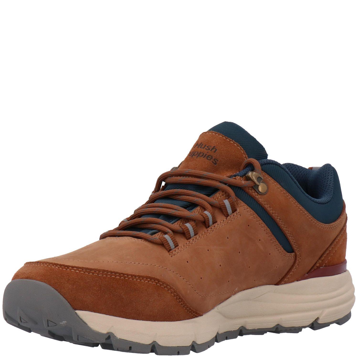 Zapatilla Cuero Hombre Aeon Café-4