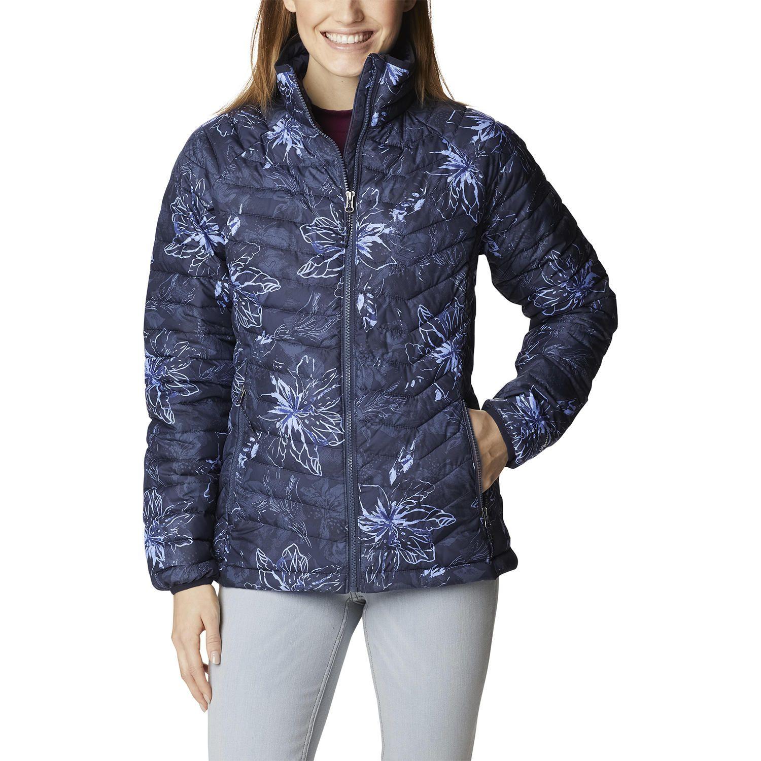 Parka Powder Lite Jacket Azul Mujer-0