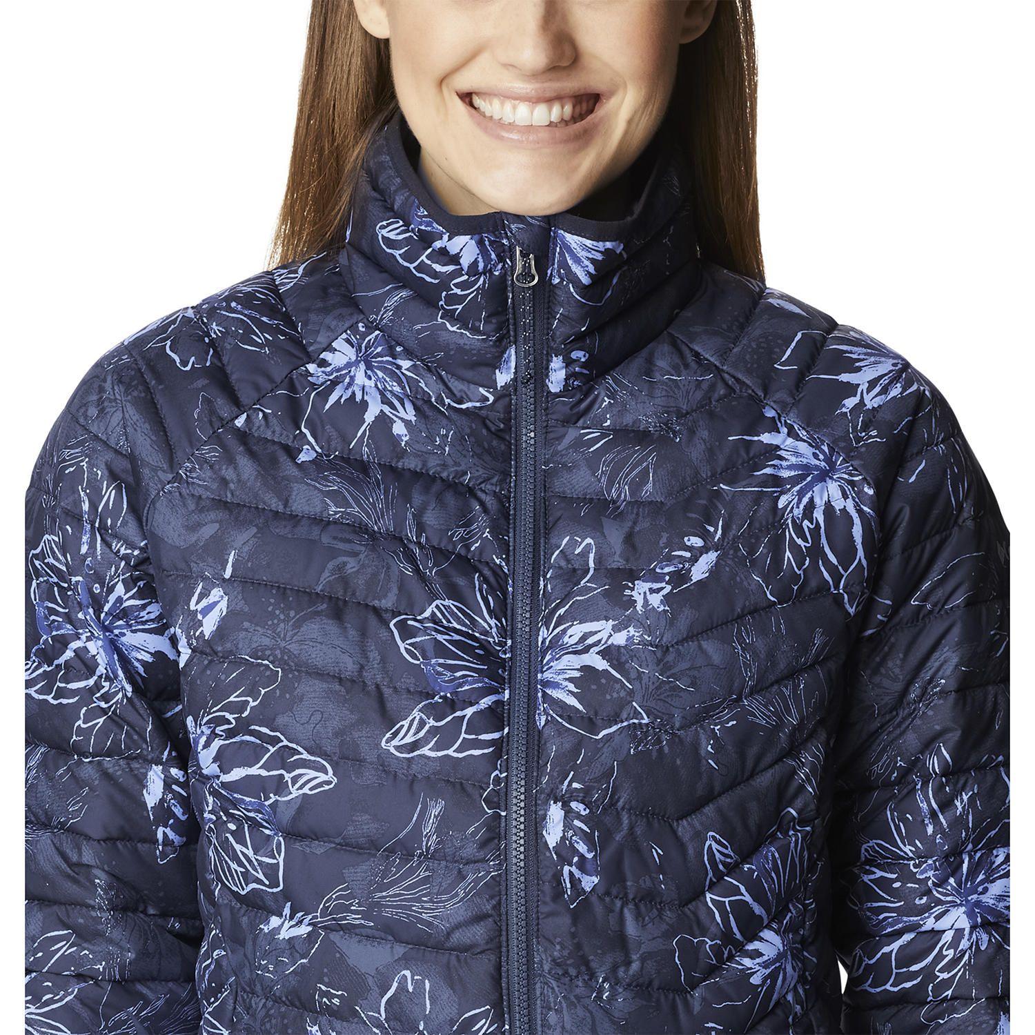 Parka Powder Lite Jacket Azul Mujer-1