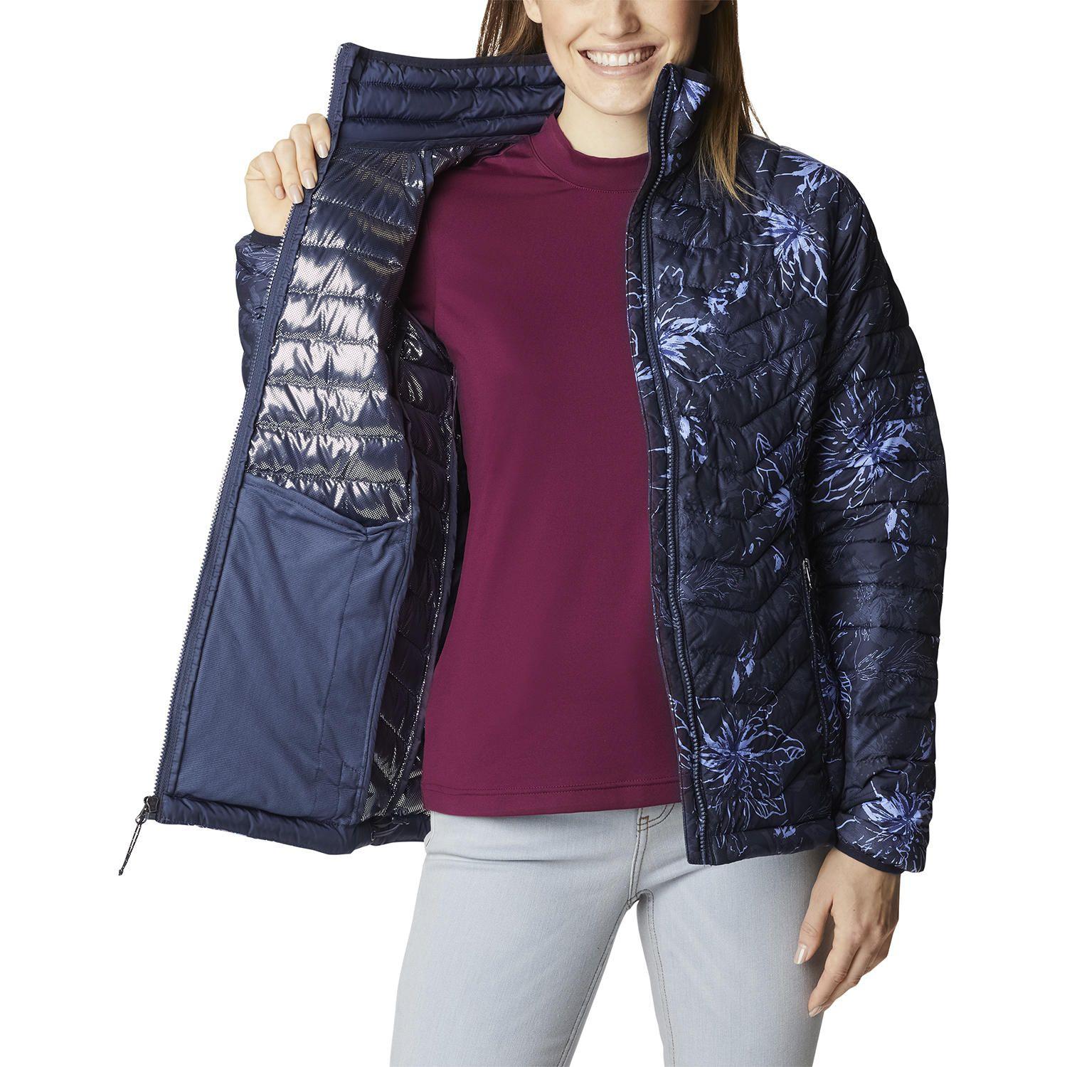 Parka Powder Lite Jacket Azul Mujer-3